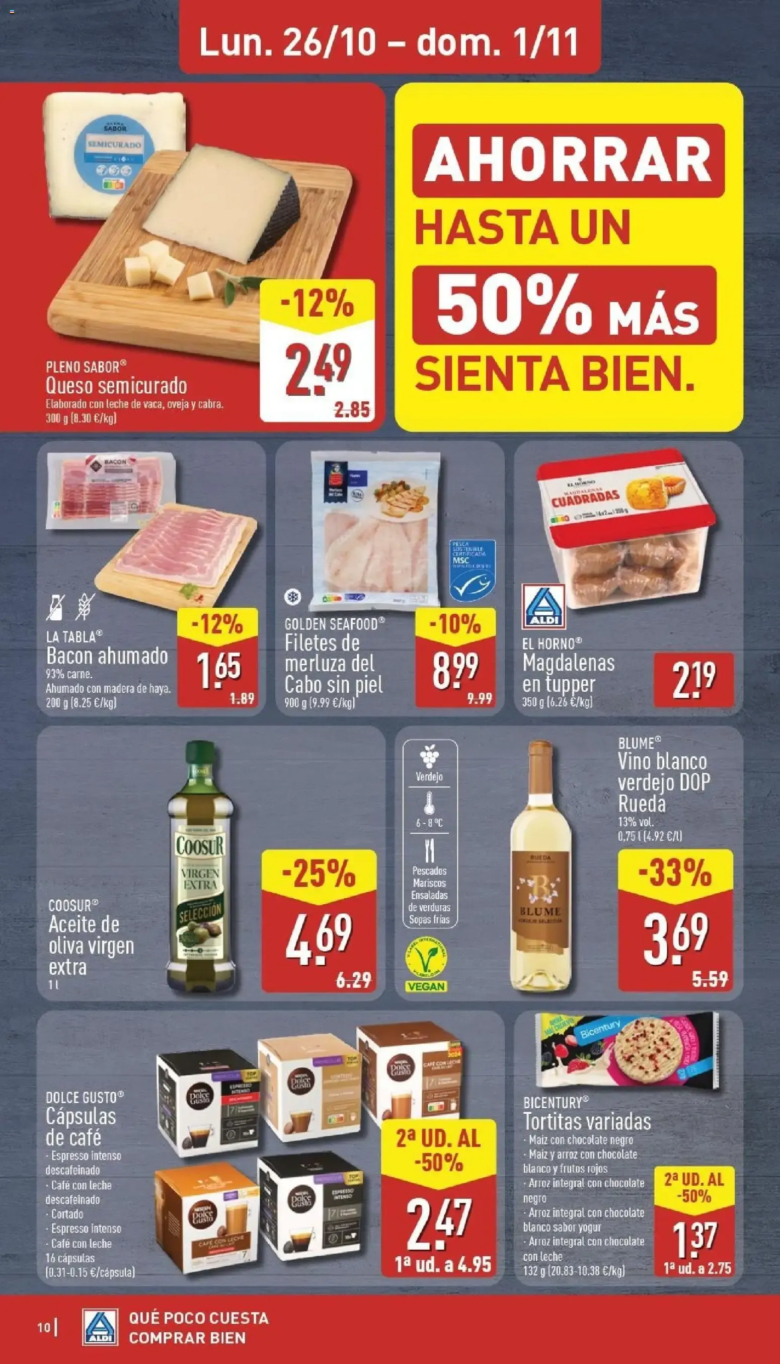 Catálogo de Aldi folleto Península del 26/10/2026 | Catálogo 26 de octubre al 1 de noviembre 2026 - Página 10