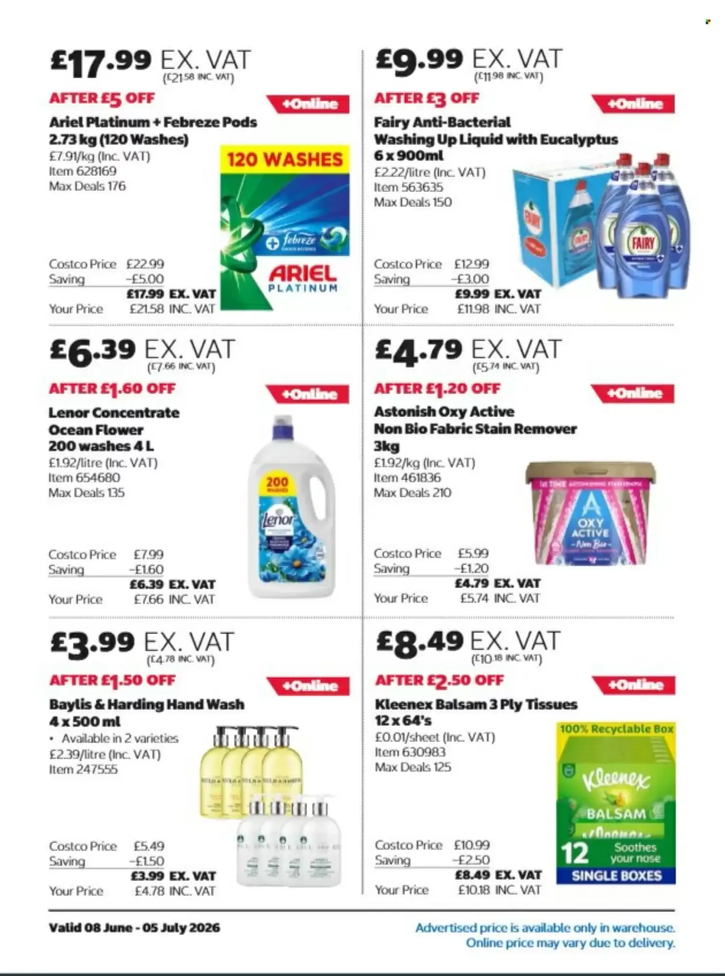 Costco leaflet from 8 June to 5 July 2026 - Catalogue Page 30