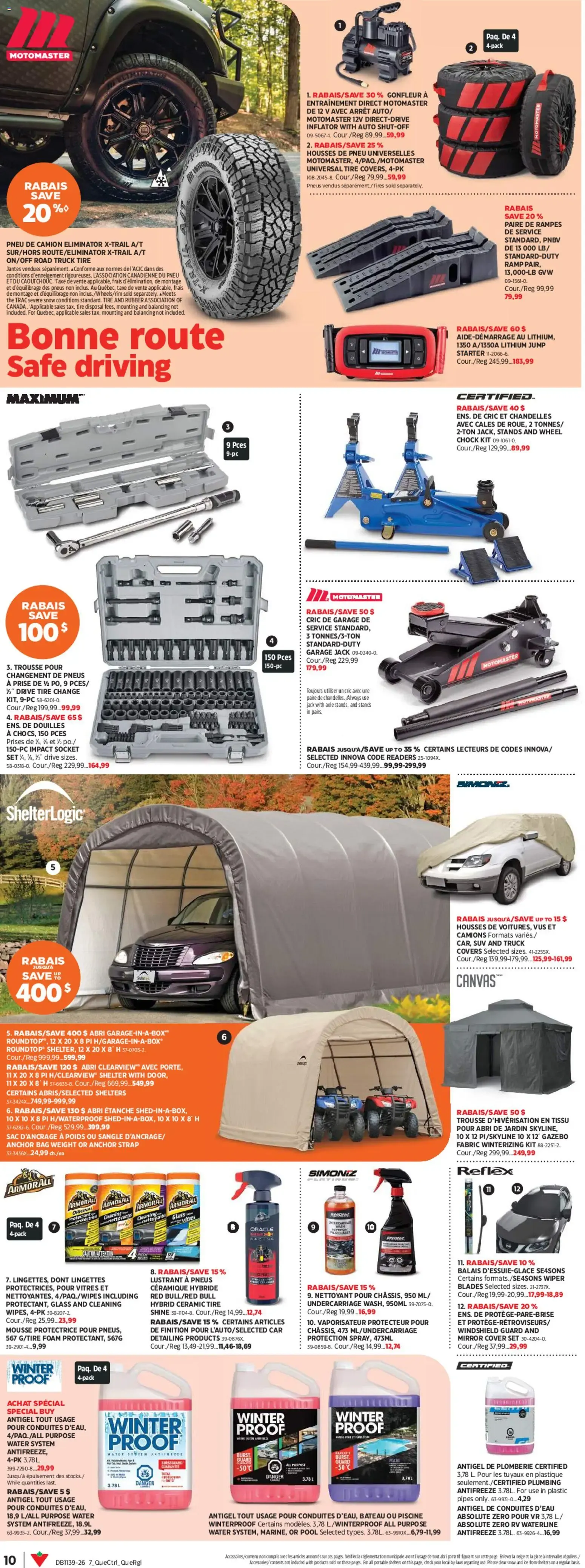 Canadian Tire circulaire - Inspirations Automne from Sep 24, 2026 > weekly specials & deals from September 24 to October 14 2026 - flyer page 10