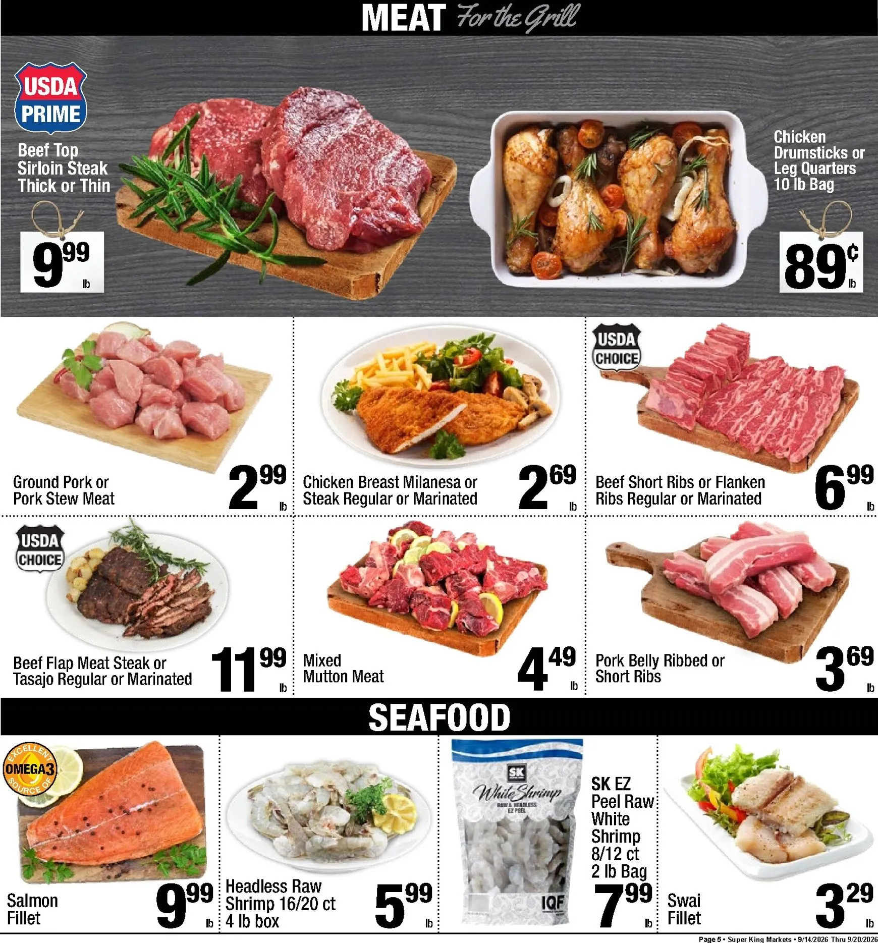 Weekly ad Current Super King leaflet valid from Monday 09/14/2026 to Sunday 09/20/2026 from September 14 to September 20 2026 - Page 6
