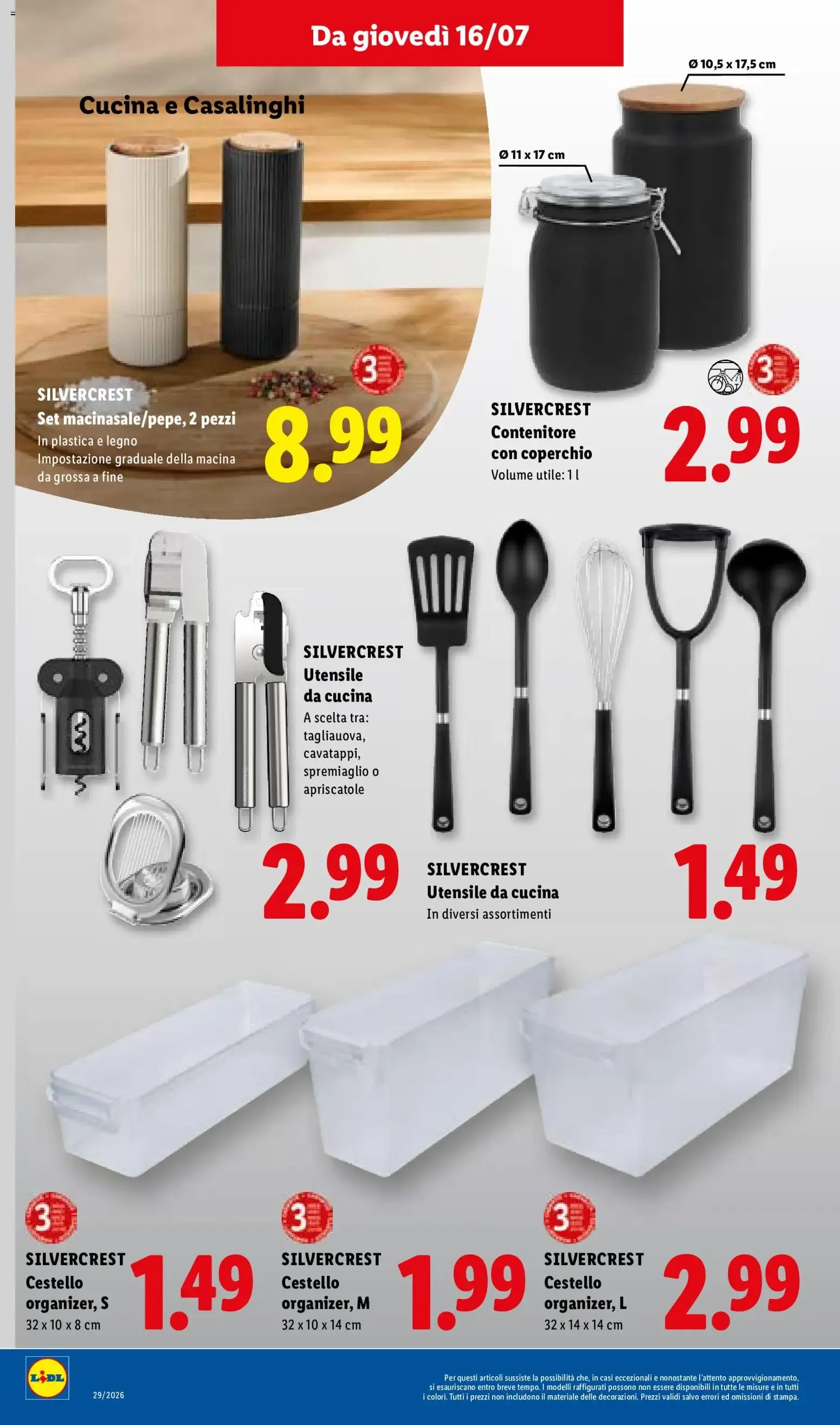 Lidl: L'estate del risparmio da 16 luglio a 22 luglio di 2026 - Pagina del volantino 35