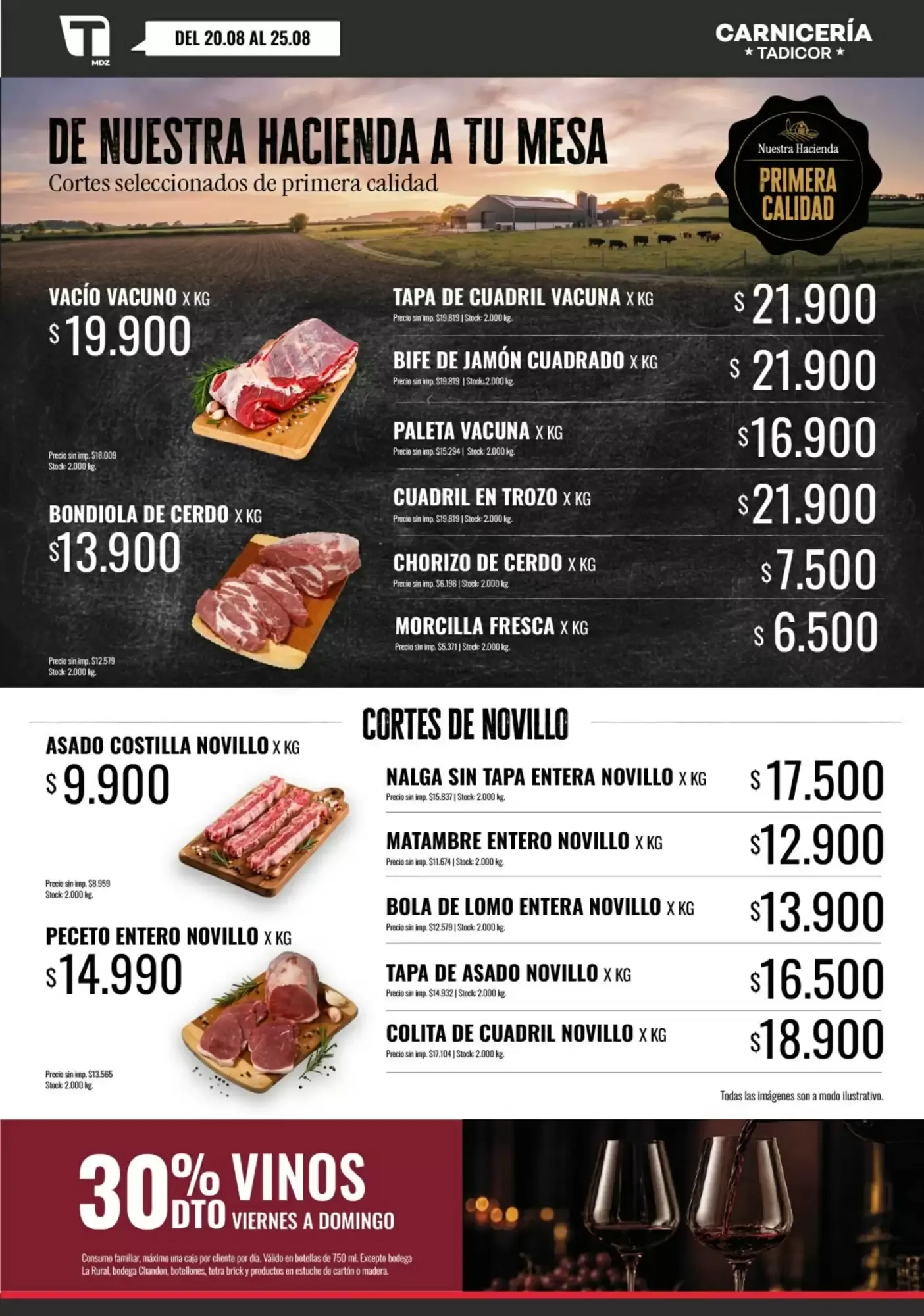 Ofertas de Catálogo Supermercados Tadicor semana 34 20 de agosto al 25 de agosto 2026 - Página 7 del catálogo