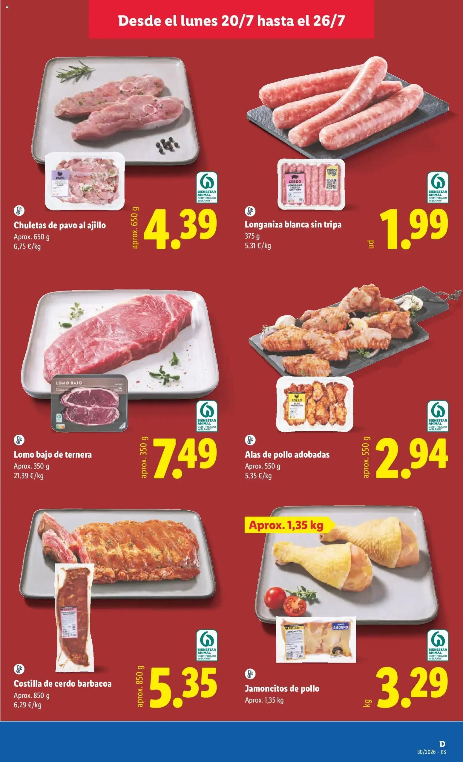 Catálogo de Lidl folleto del 20/07/2026 | Ofertas 20 de julio al 26 de julio 2026 - Página 19