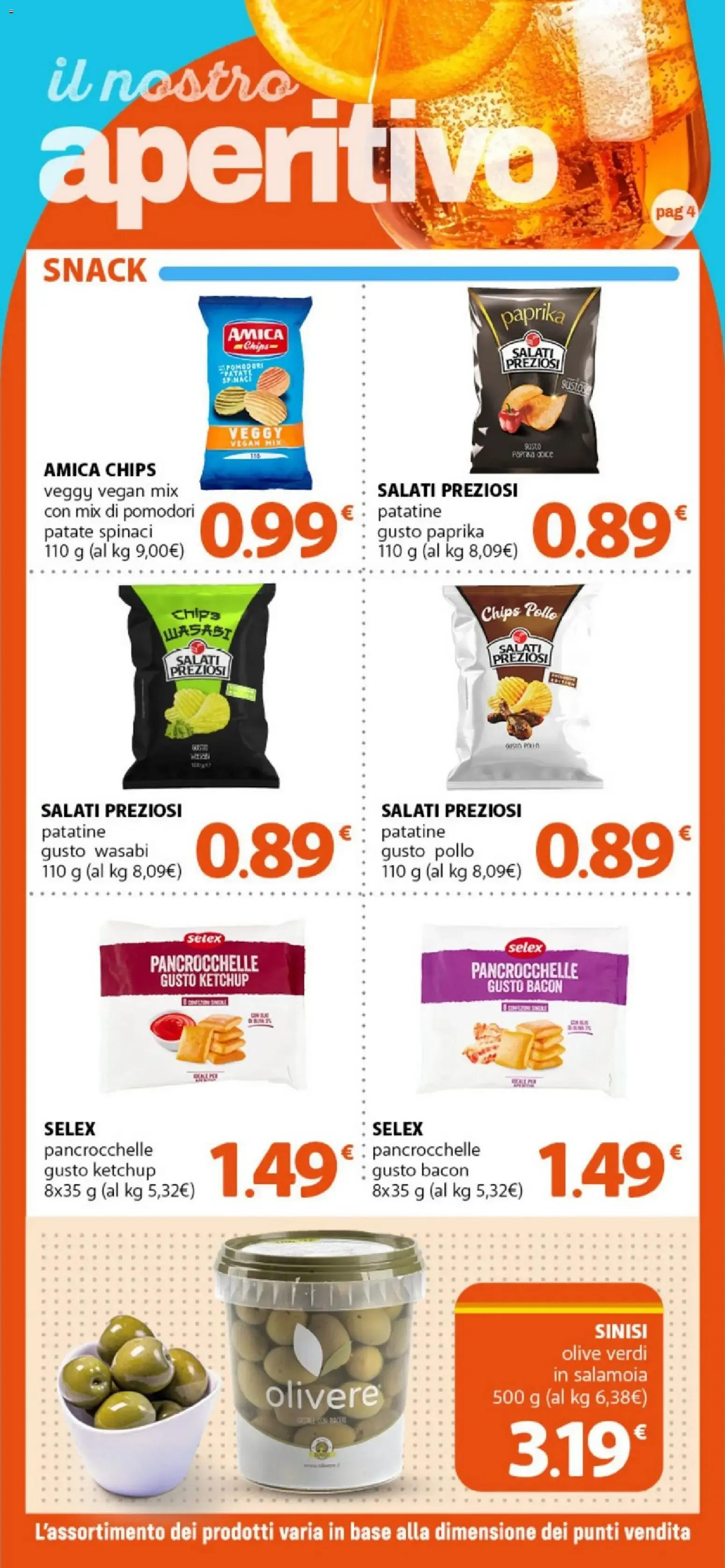 Nuovo DOK volantino Aperitivo dal 08/08/2026 > offerte anteprima 🛍️ da 8 agosto a 23 agosto di 2026 - Pagina del volantino 4