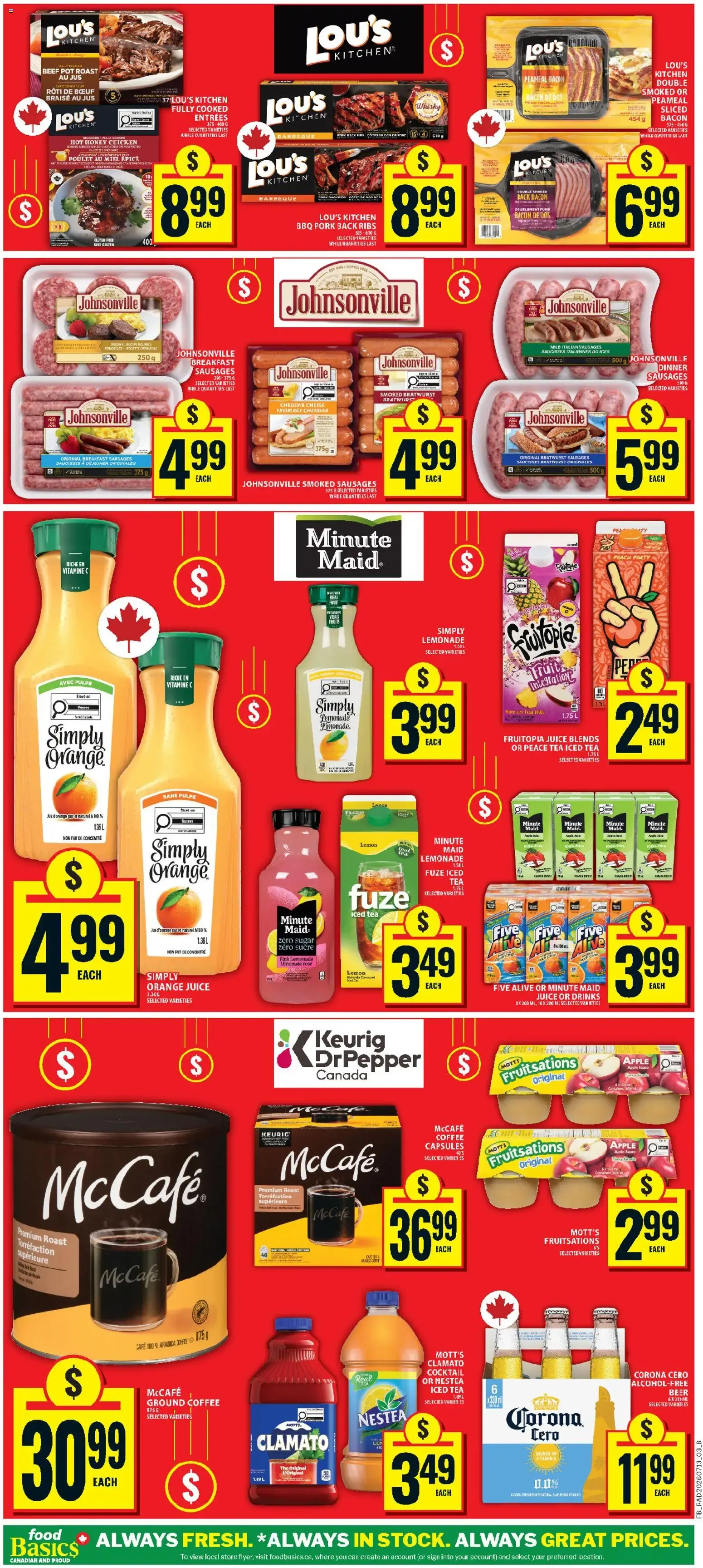 Food Basics weekly flyer / circulaire from Jul 16, 2026 > weekly specials & deals from July 16 to July 22 2026 - flyer page 5