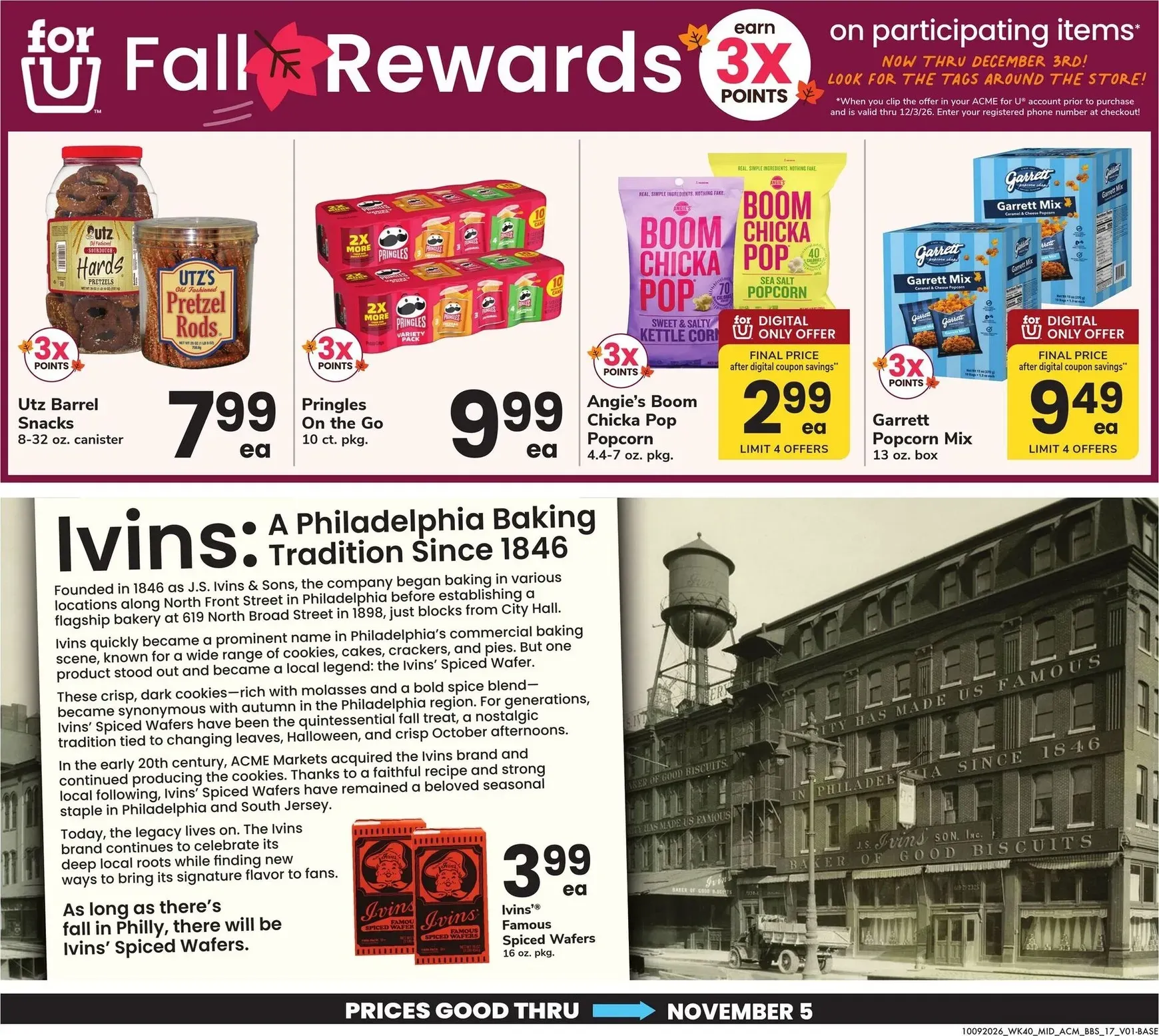 Weekly ad Current ACME - Big Book of Savings leaflet valid from Friday 10/09/2026 to Thursday 11/05/2026 from October 9 to November 5 2026 - Page 17