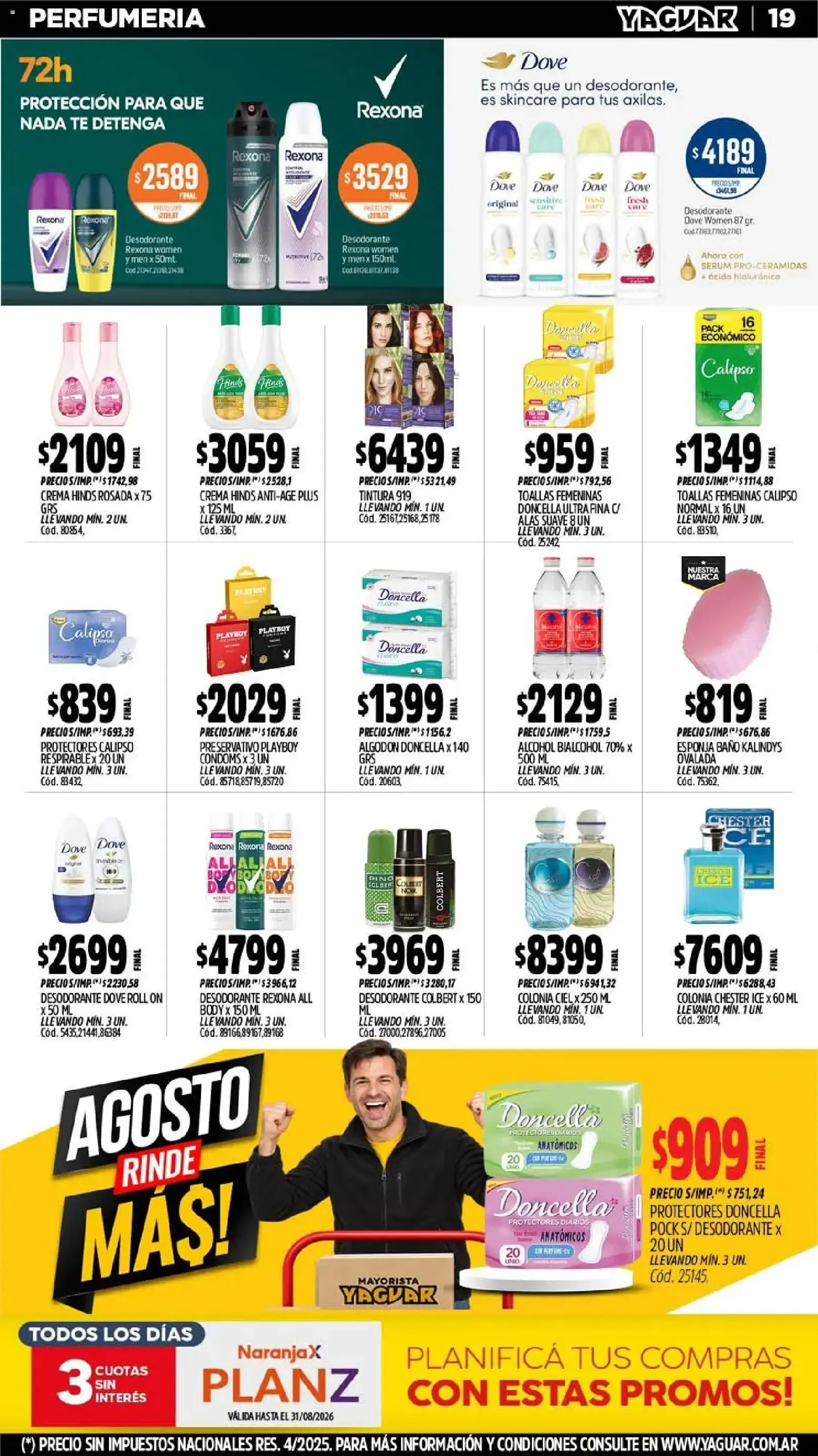 Ofertas de Yaguar - Oferta Semanal Mendoza del 24/08/2026 - 29/08/2026 24 de agosto al 29 de agosto 2026 - Página 18 del catálogo