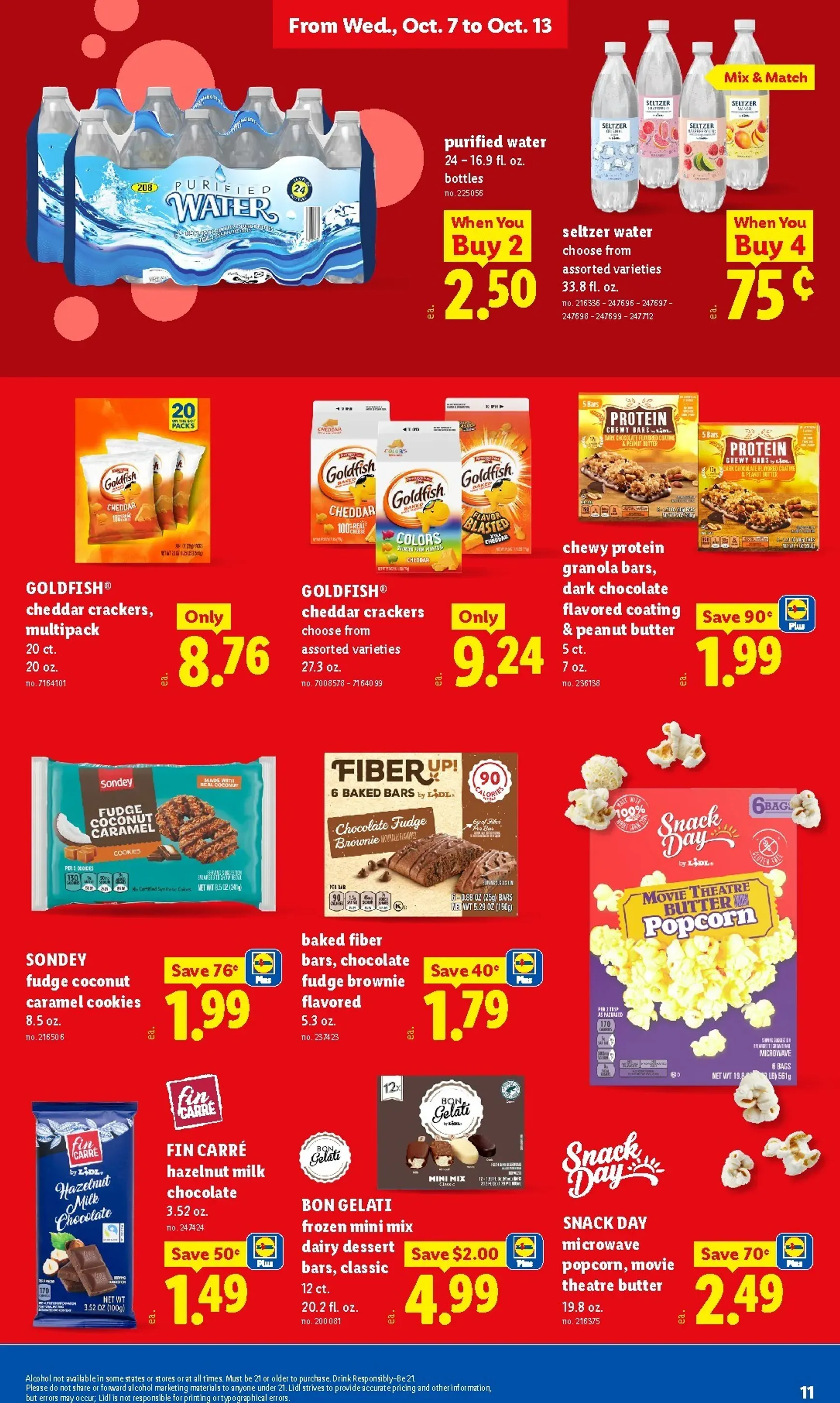 Weekly ad Current Lidl leaflet valid from Wednesday 10/07/2026 to Tuesday 10/13/2026 from October 7 to October 13 2026 - Page 11