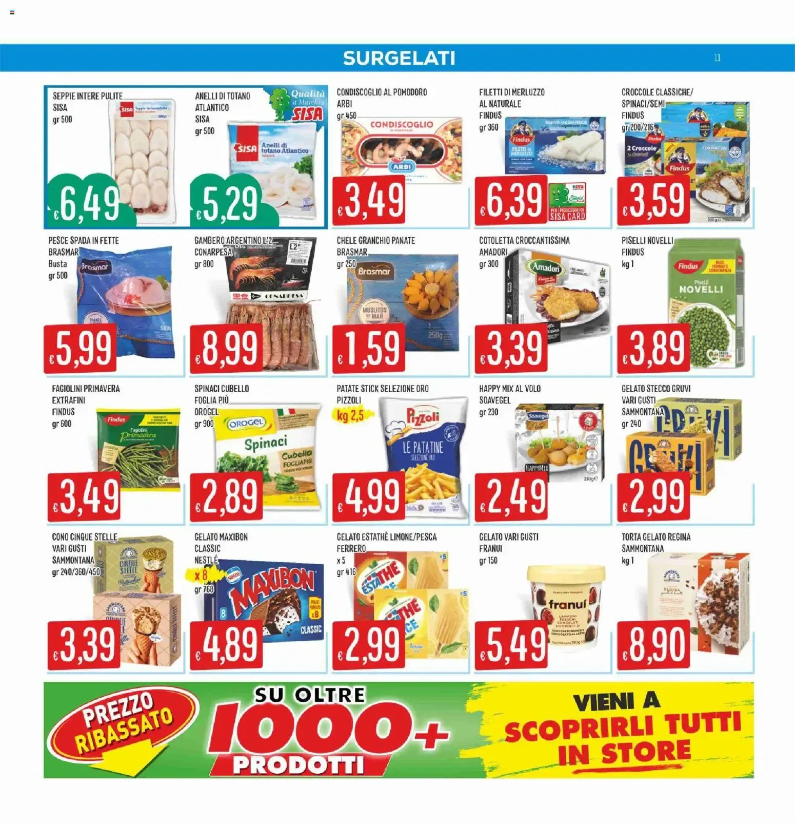 Nuovo SISA volantino Mercadò dal 06/08/2026 > offerte anteprima 🛍️ da 6 agosto a 19 agosto di 2026 - Pagina del volantino 11