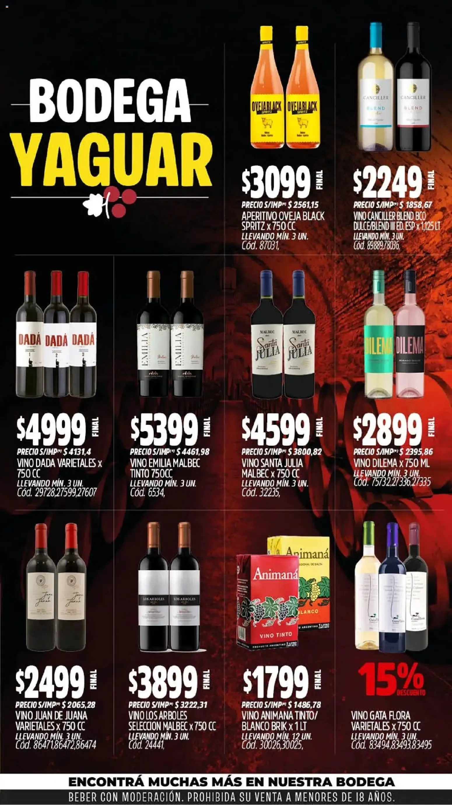 Ofertas de Mayorista Yaguar - El Cumple del Año 38 - Oferta Semanal Salta 5 de octubre al 11 de octubre 2026 - Página 5 del catálogo
