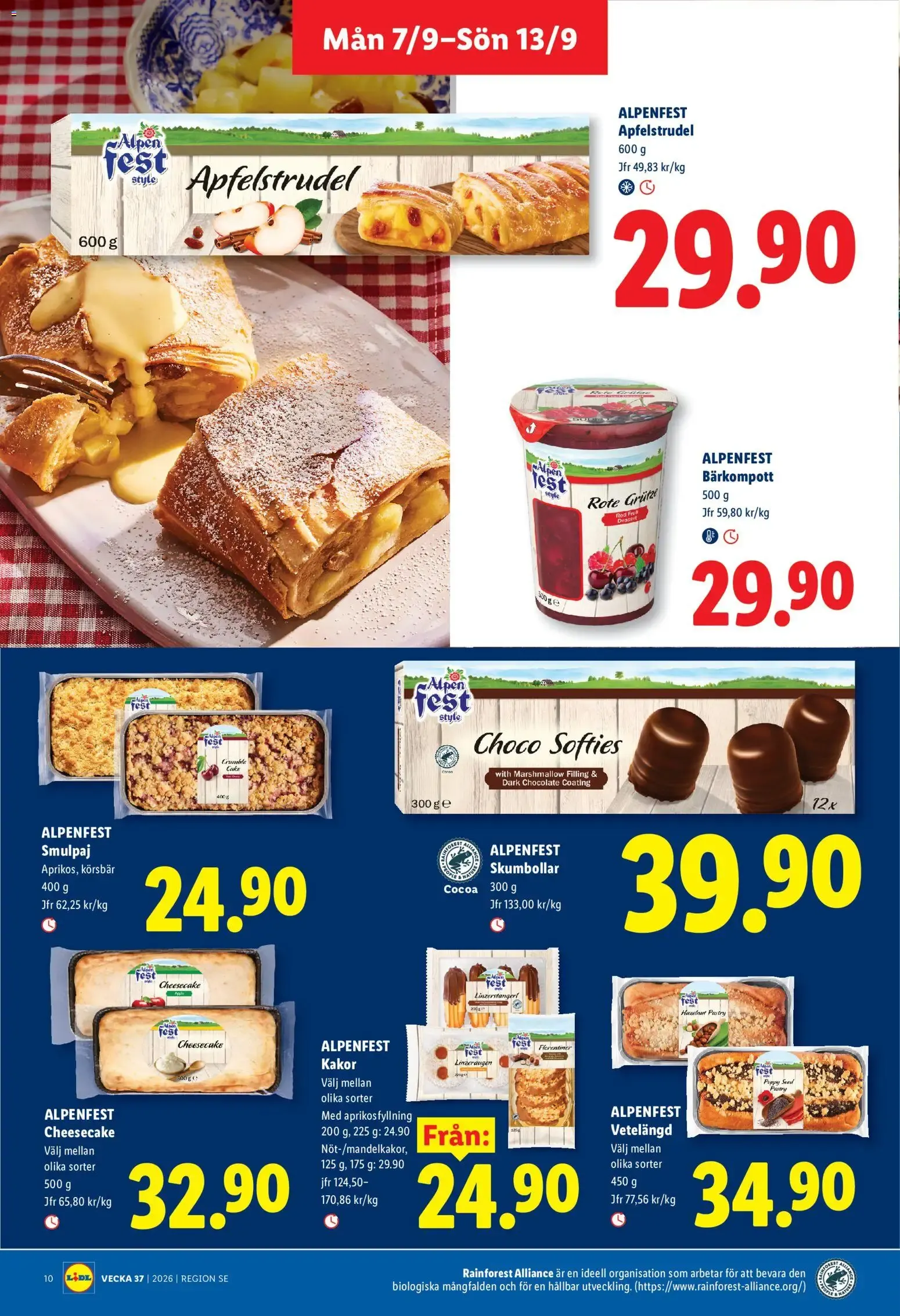 Lidl erbjudanden från 07/09/2026 - 13/09/2026 > Reklamblad nuvarande rabatter från 7 september till 13 september 2026 - Reklamblad sidor 10