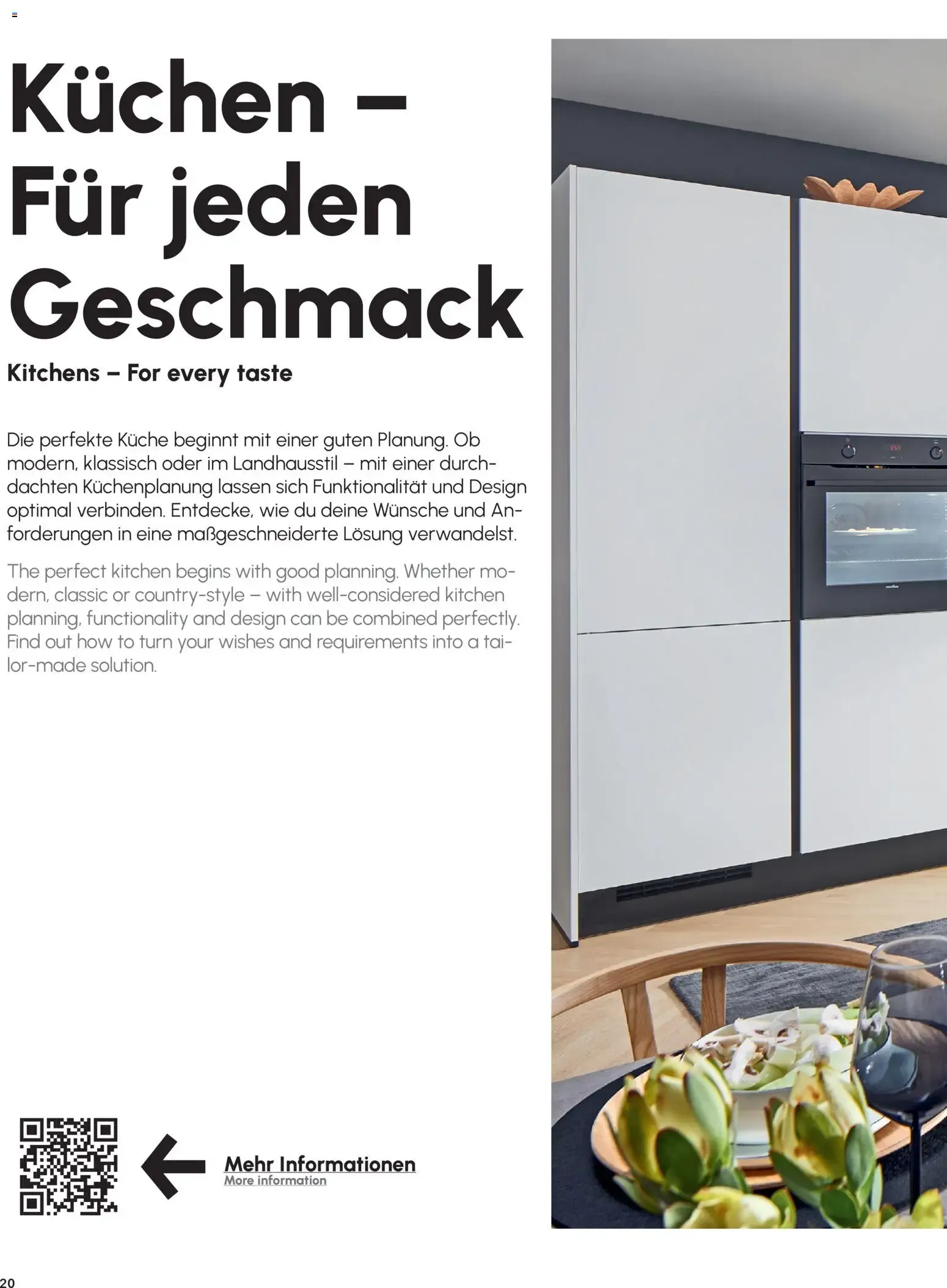 Ostermann Vito Küchenprospekt 2026 (ab 01.01.2026) zum Blättern von 1. Januar bis 31. Dezember 2026 - Prospekt seite 20