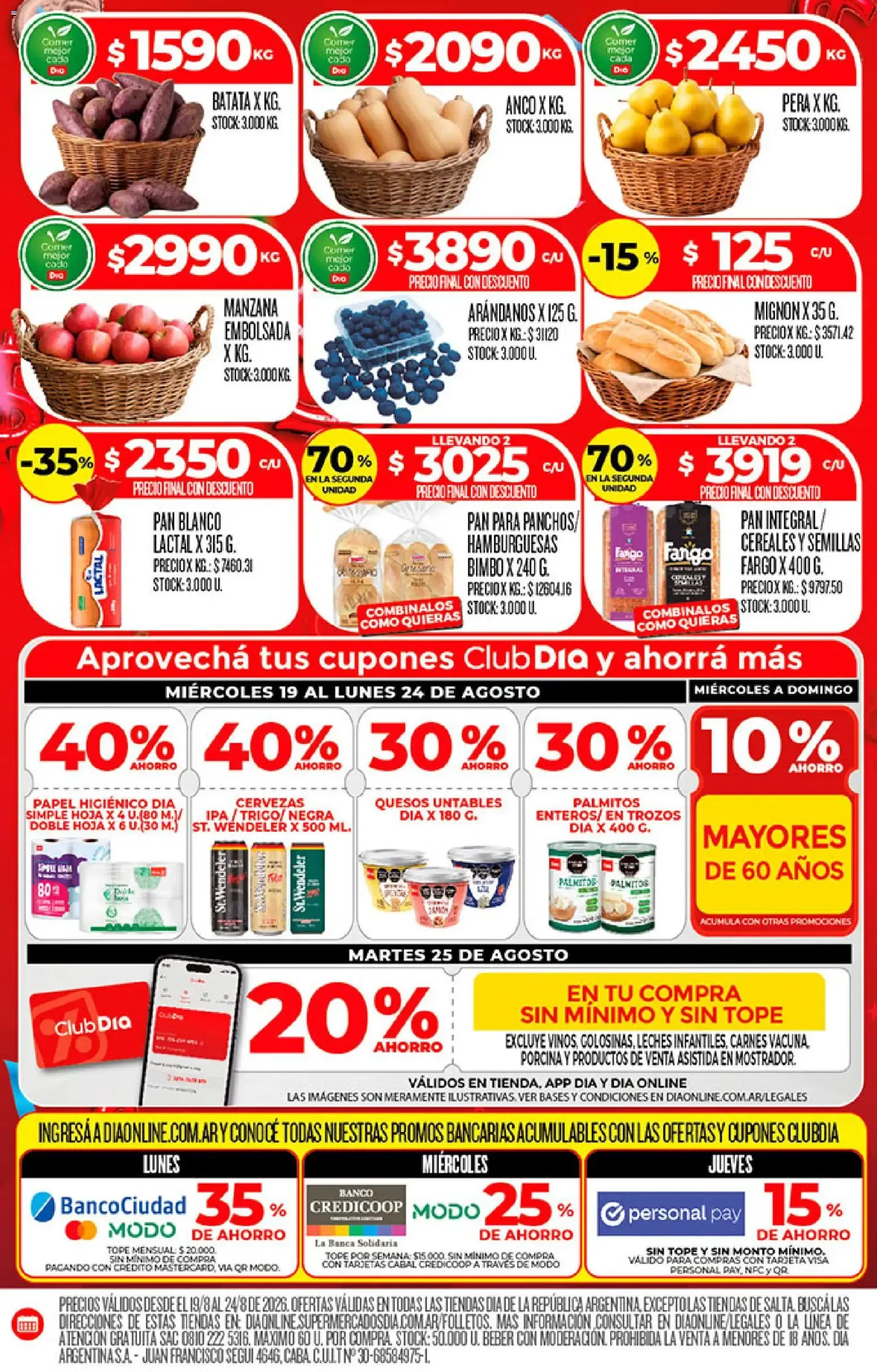 Ofertas de SUPERMES de OFERTONES 19 de agosto al 24 de agosto 2026 - Página 4 del catálogo