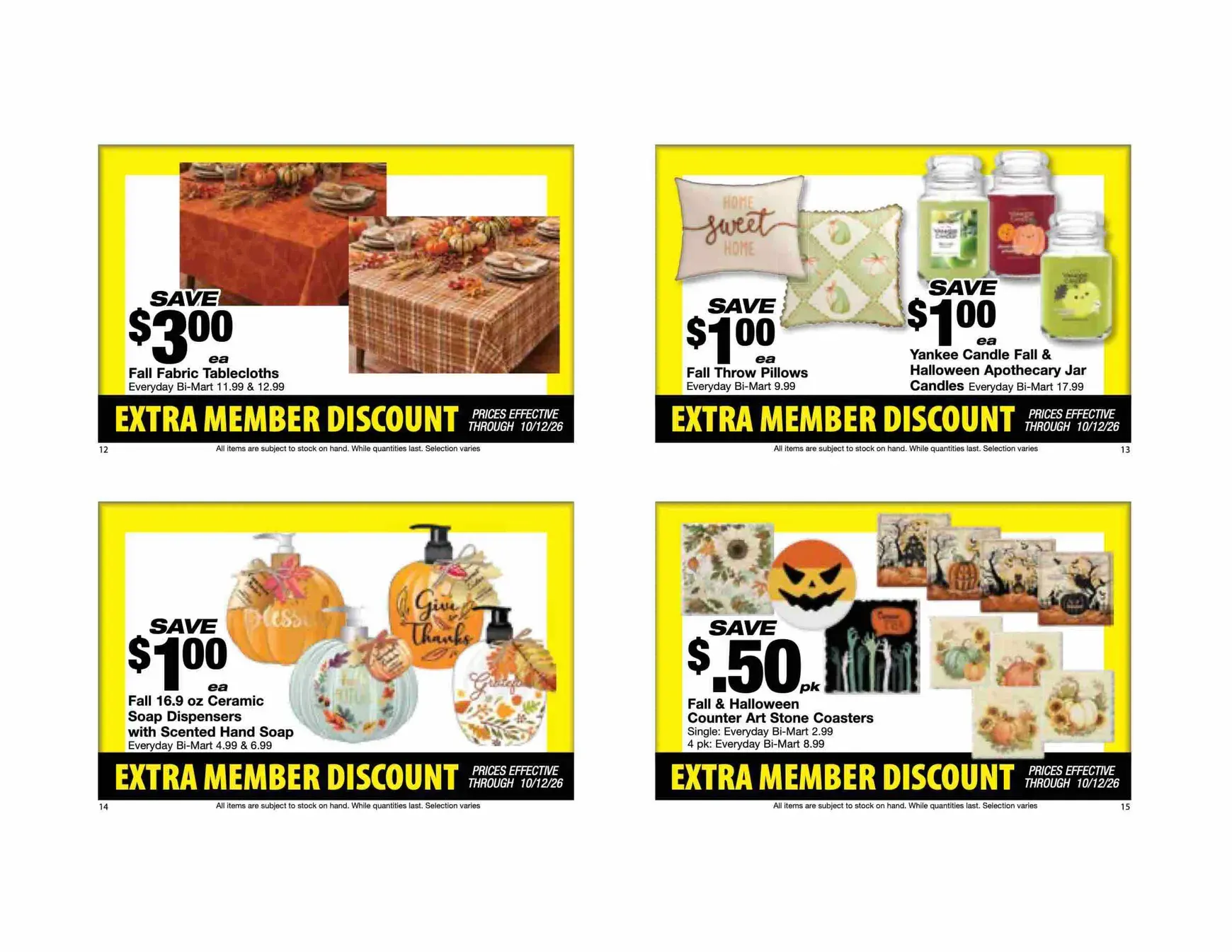 Weekly ad Future Bi-Mart - Extra member discount flyer valid from Thursday 10/01/2026 to Monday 10/12/2026 from October 1 to October 12 2026 - Page 5