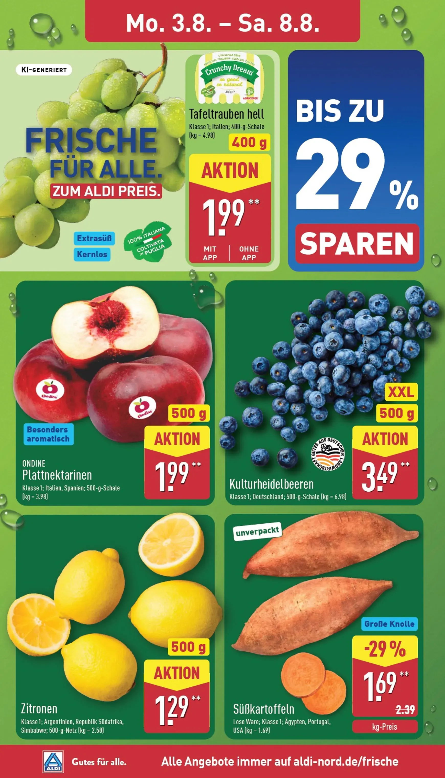 ALDI NORD Prospekt nächste Woche – von Montag 03.08.2026 bis Samstag 08.08.2026 von 3. August bis 8. August 2026 - Prospekt seite 2