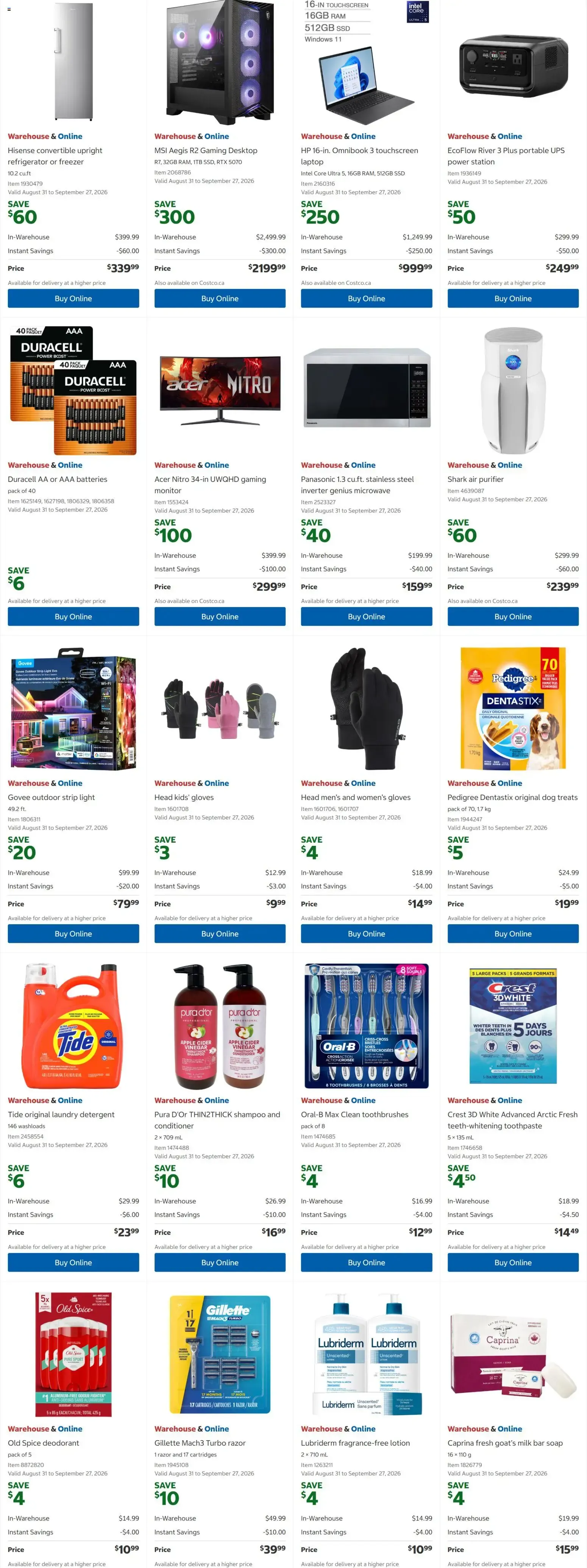 More Savings at Your Local Warehouse - 2 Week Offers from September 14 to September 27 2026 - flyer page 3