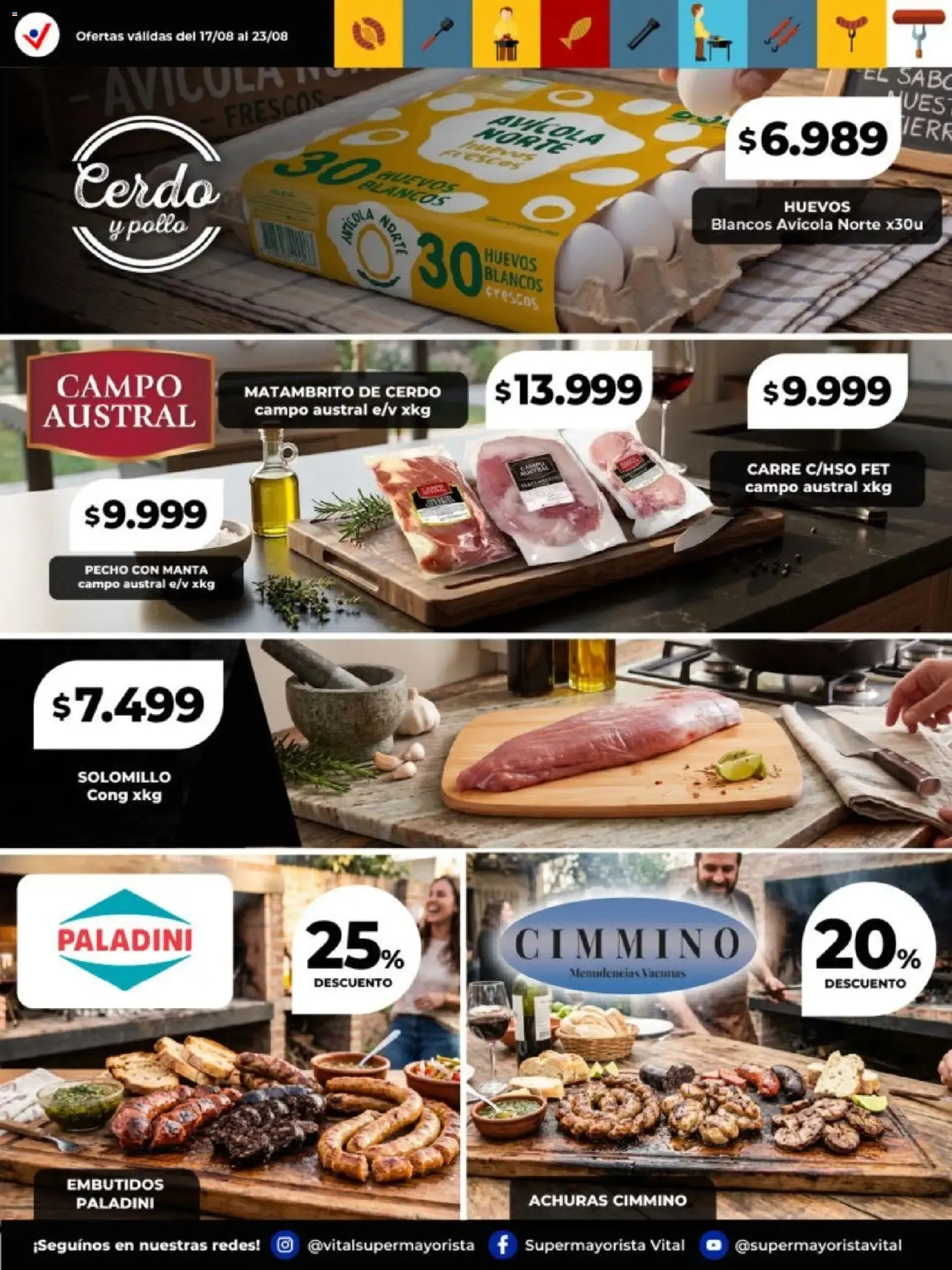Ofertas de Vital - Especial de frescos || del 17/08/2026 - 23/08/2026 || Catálogo 17 de agosto al 23 de agosto 2026 - Página 3 del catálogo