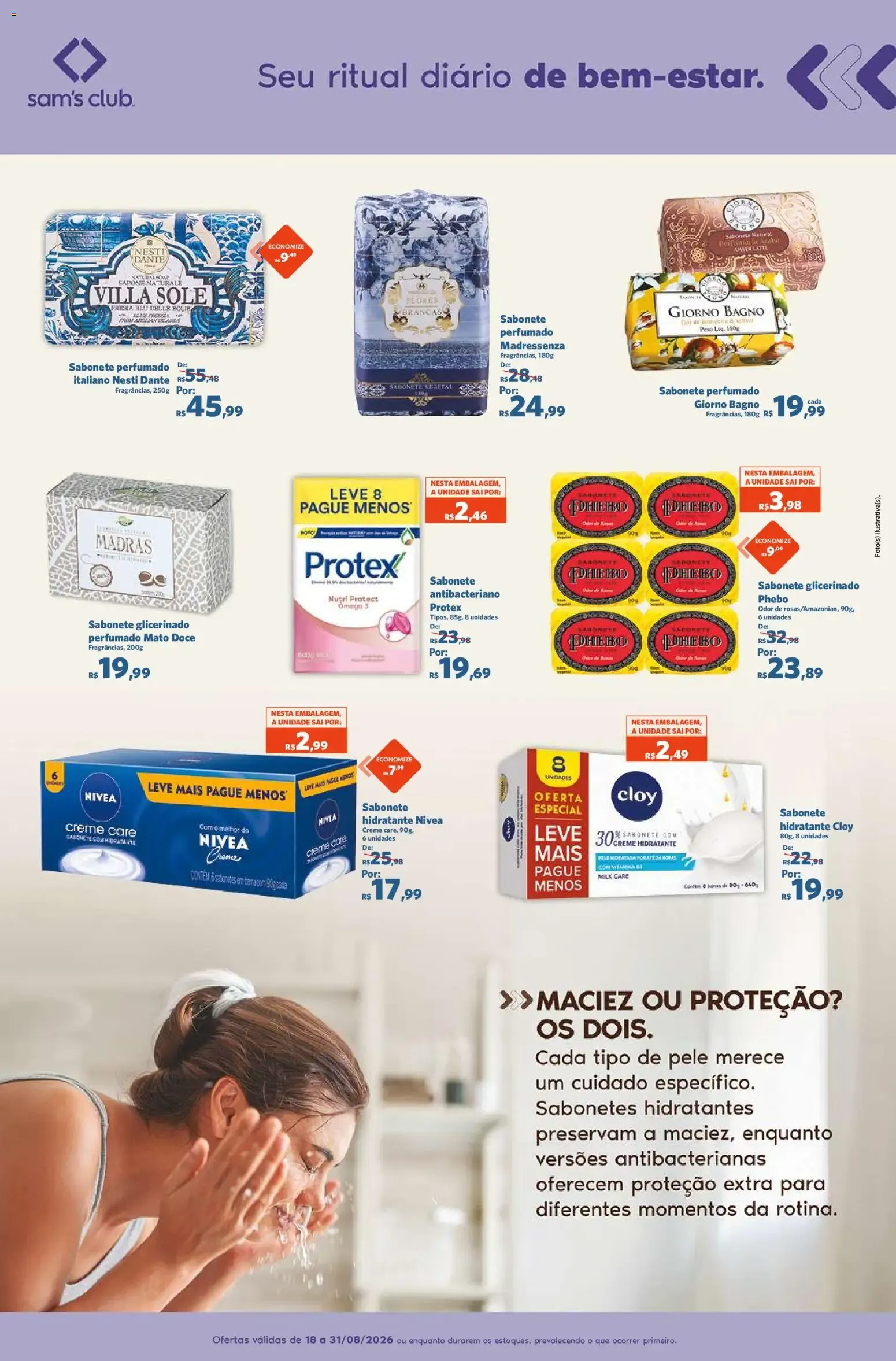 Encarte de Sam's Club ofertas Beleza de 18/08/2026 | Promoções Online 18 de agosto até 31 de agosto 2026 - Pagina 5