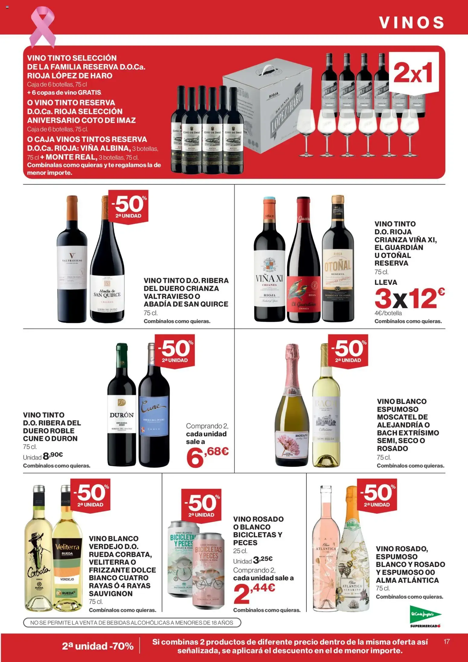 Catálogo de El Corte Inglés ofertas 15/10/2026 │Catálogo 15 de octubre al 27 de octubre 2026 - Página 17