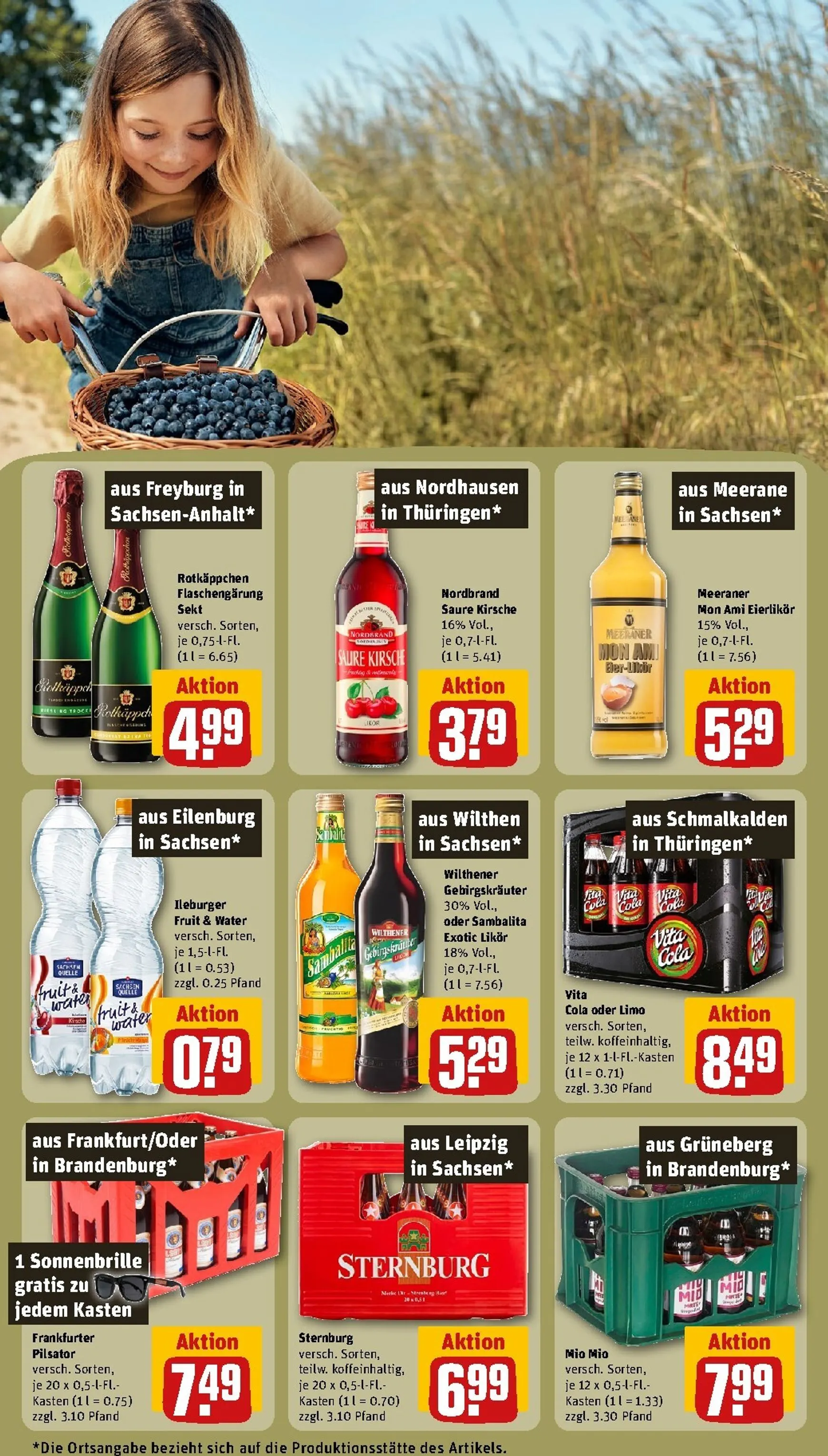 REWE Arina Fester Dein Markt von 24. August bis 30. August 2026 - Prospekt seite 25