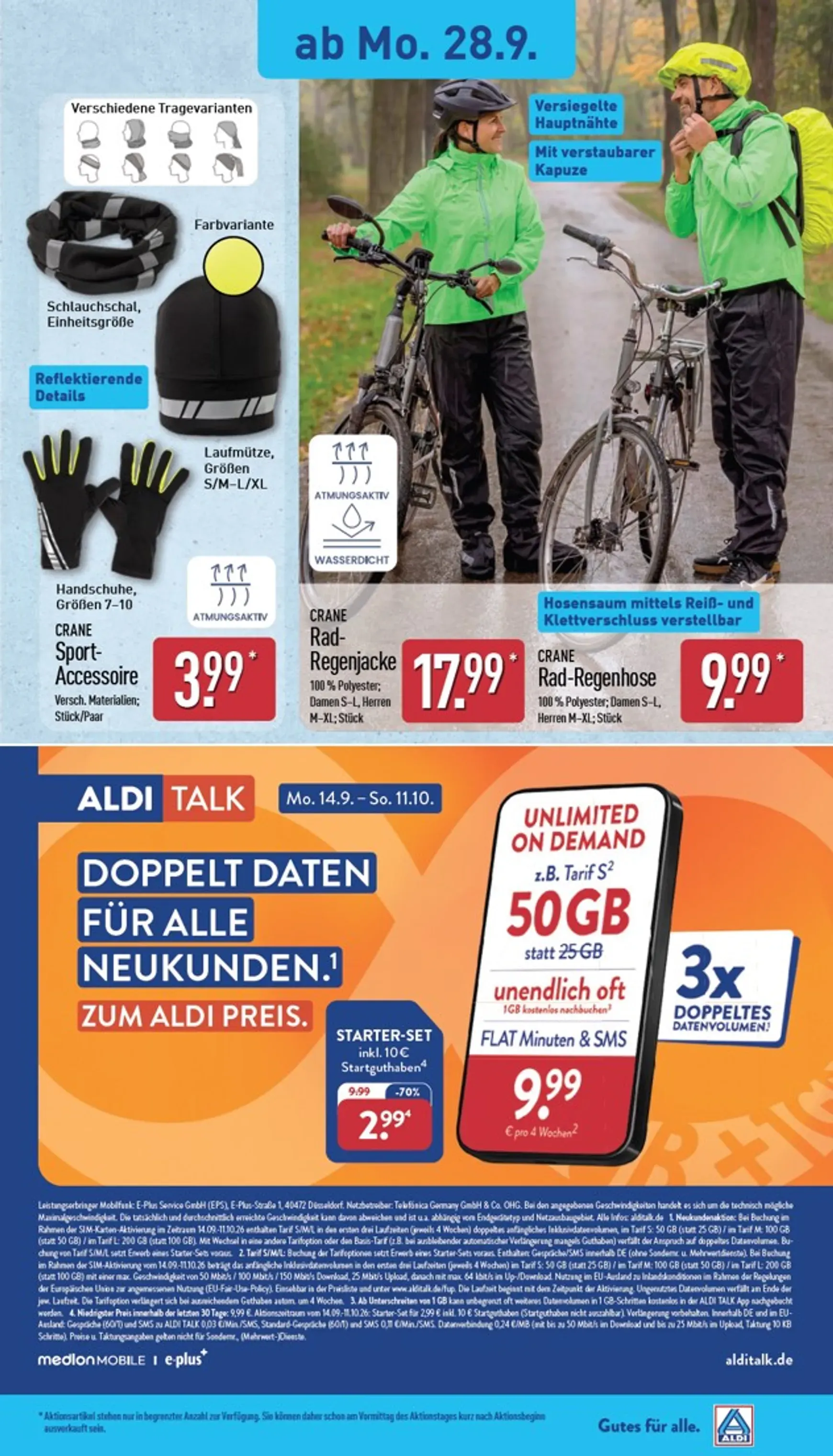 ALDI: XXL Zum Aldi Preis von 28. September bis 2. Oktober 2026 - Prospekt seite 19