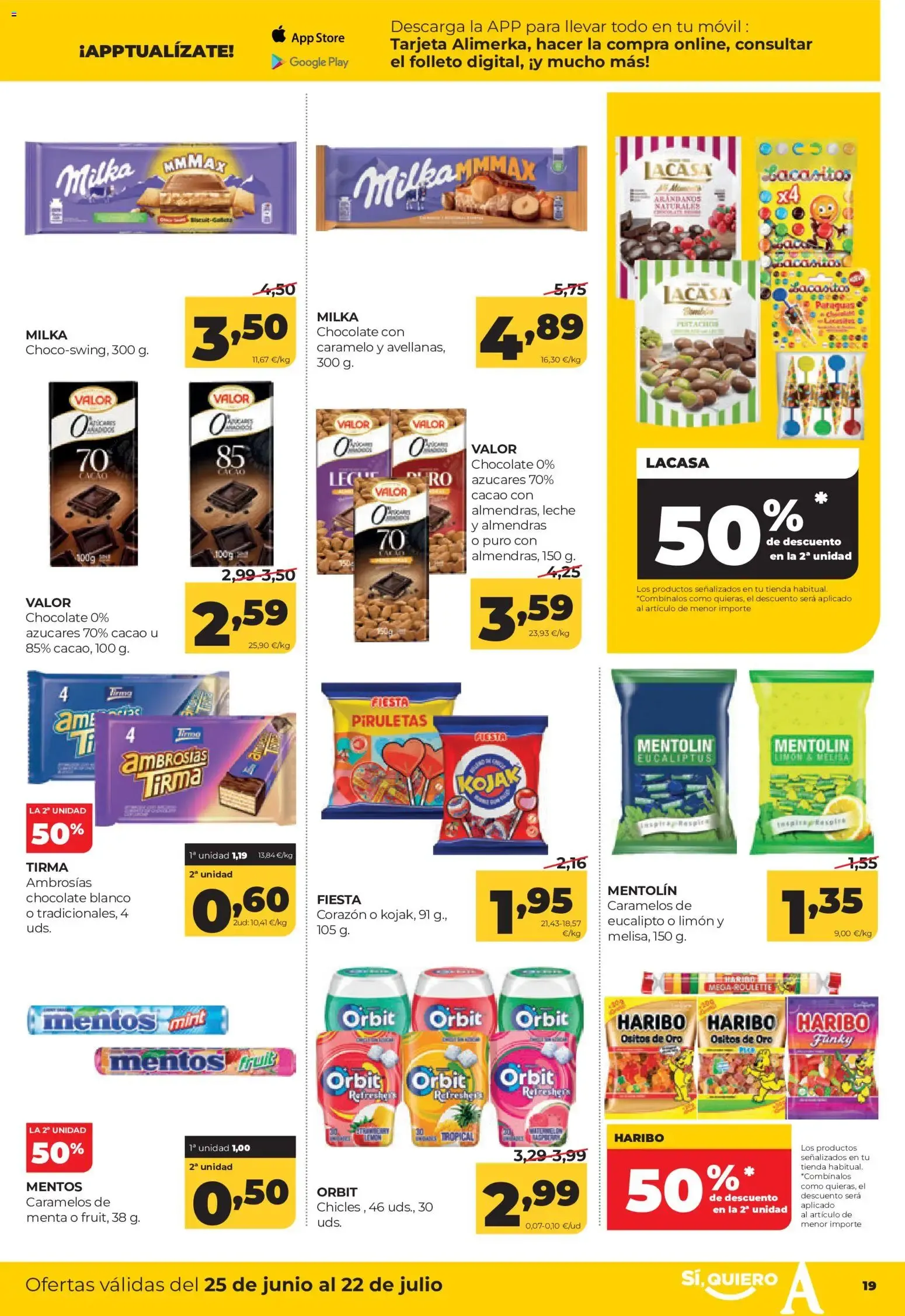 Catálogo de Alimerka folleto >> 25/06 - 22/07/2026 (catálogo) 25 de junio al 22 de julio 2026 - Página 19
