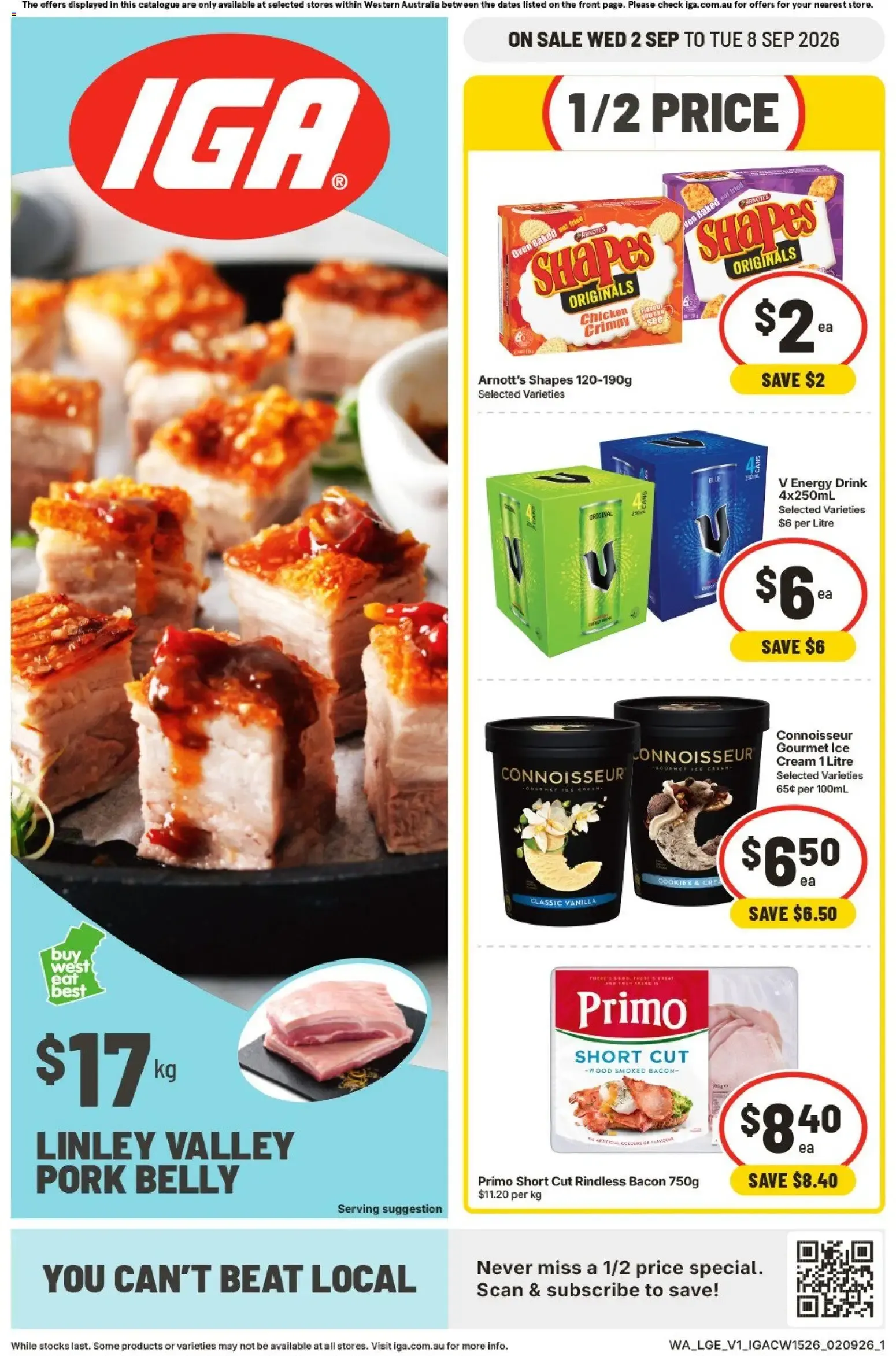IGA catalogue valid from 02/09/2026 > Online Australia - Catalogue valid from 2 September to 8 September 2026 - page 1