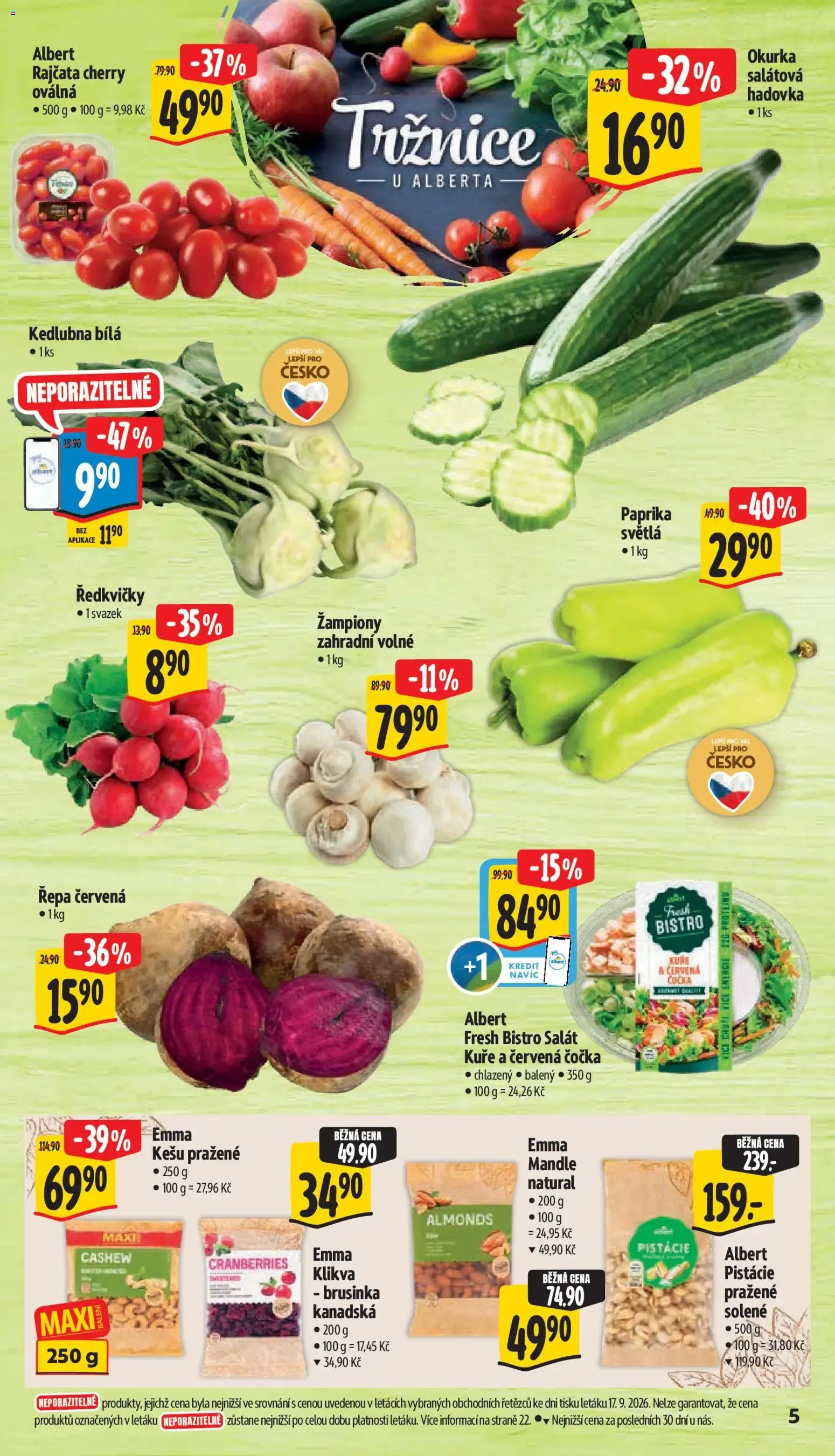 Albert leták - Supermarket od 23.09.2026 - Akční leták - 23. září 29. září 2026 - Page 11