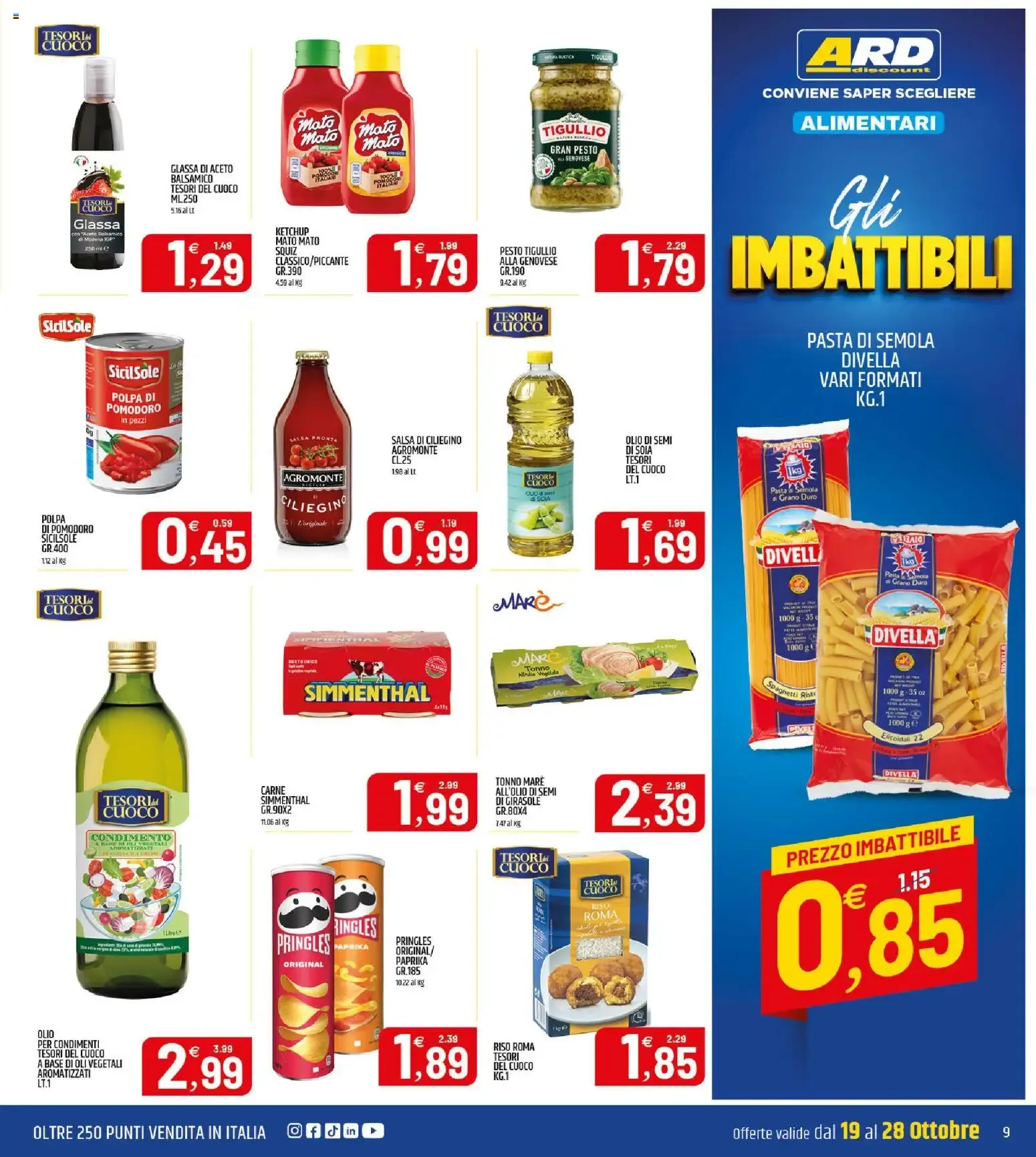 ARD discount Super Prezzi da 19 ottobre a 28 ottobre di 2026 - Pagina del volantino 9