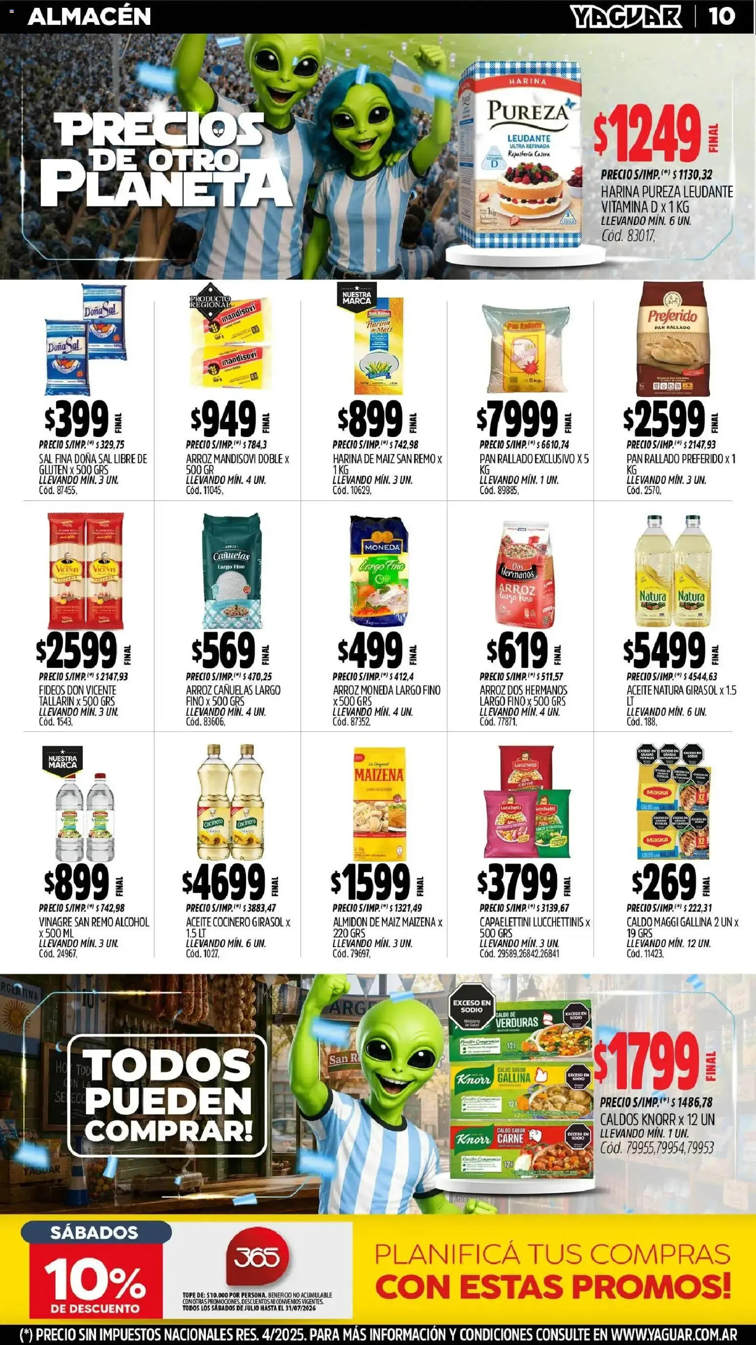 Ofertas de Yaguar - Oferta Semanal Córdoba del 29/06/2026 - 05/07/2026 29 de junio al 5 de julio 2026 - Página 11 del catálogo