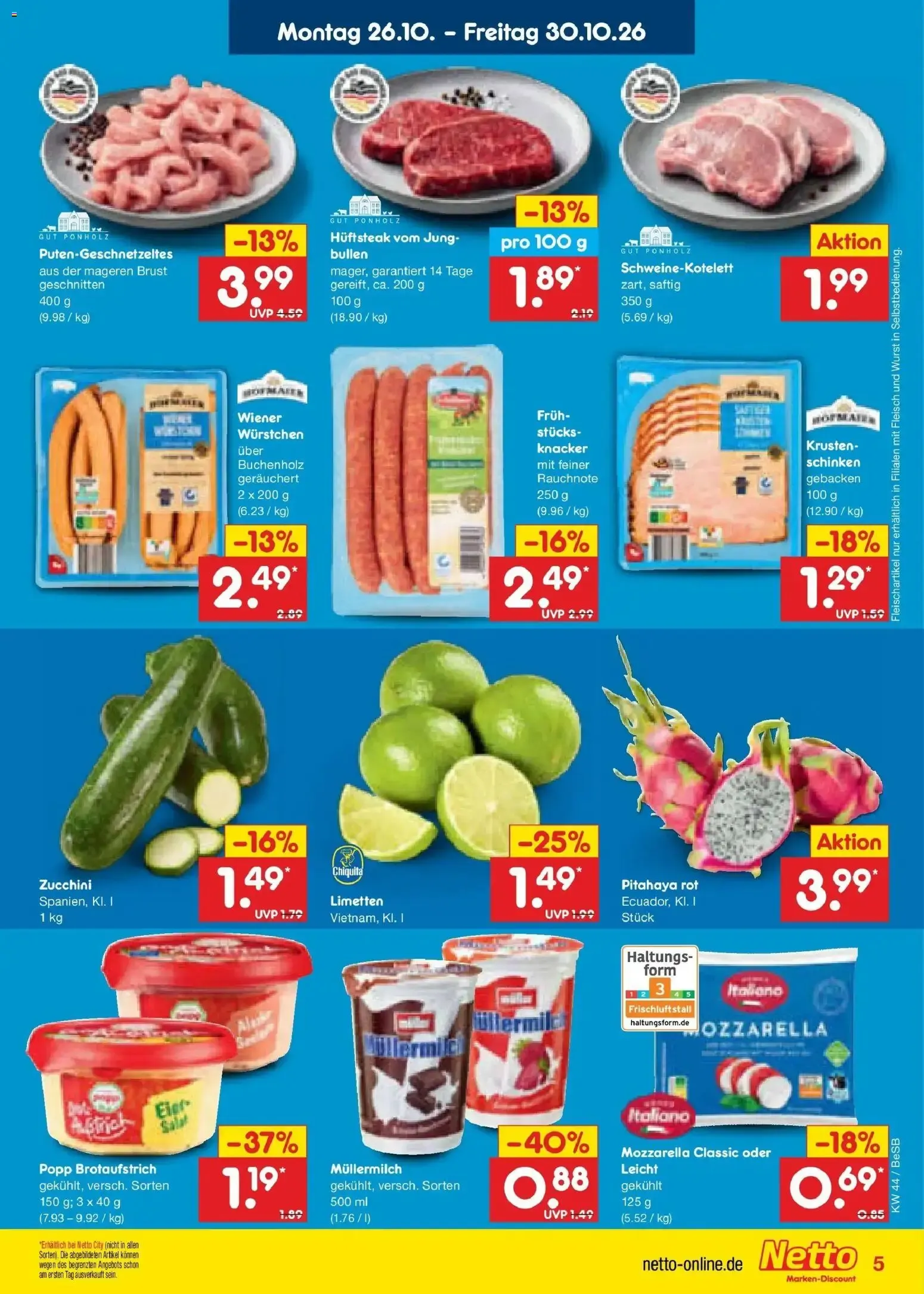 Netto Marken-Discount Prospekt Berlin-Prenzlauer Berg (ab 26.10.2026) » Angebote von 26. Oktober bis 30. Oktober 2026 - Prospekt seite 7