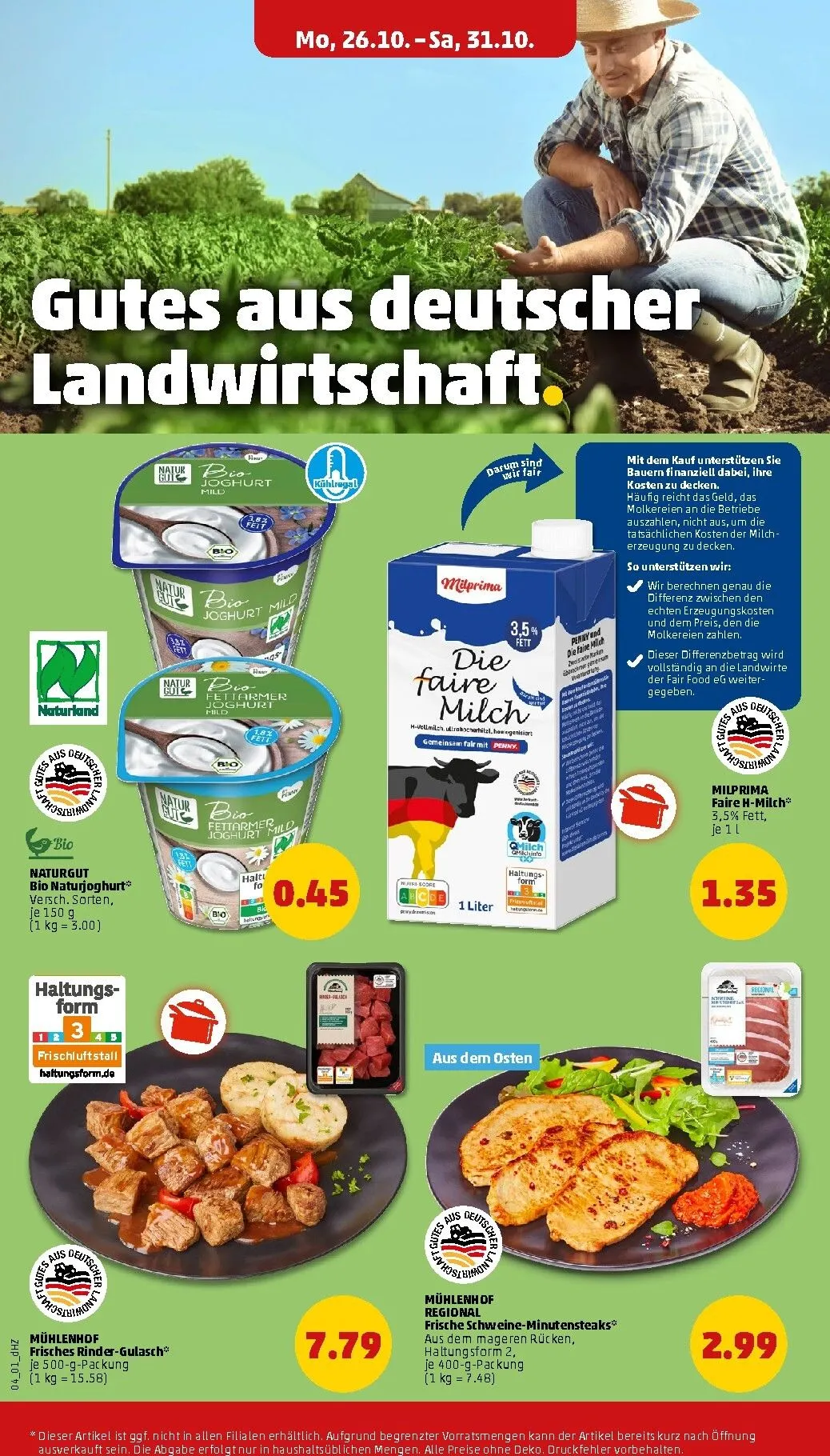 PENNY Prospekt nächste Woche – von Montag 26.10.2026 bis Samstag 31.10.2026 von 26. Oktober bis 31. Oktober 2026 - Prospekt seite 6