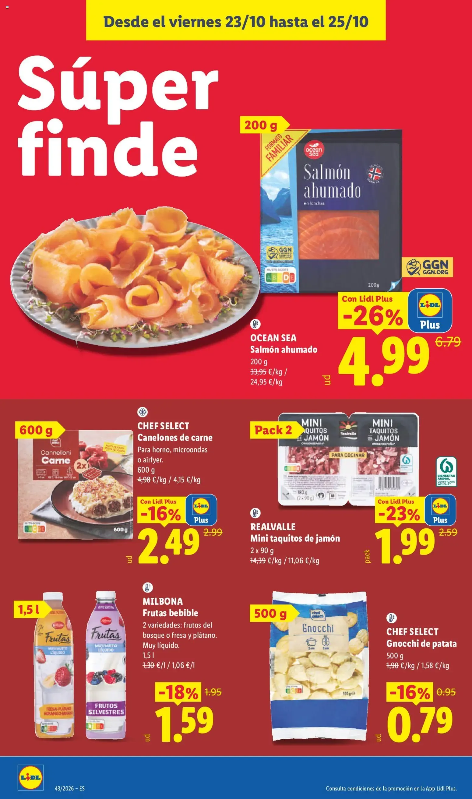 Catálogo de Lidl: Ofertas de carne y otros productos 19 de octubre al 25 de octubre 2026 - Página 34