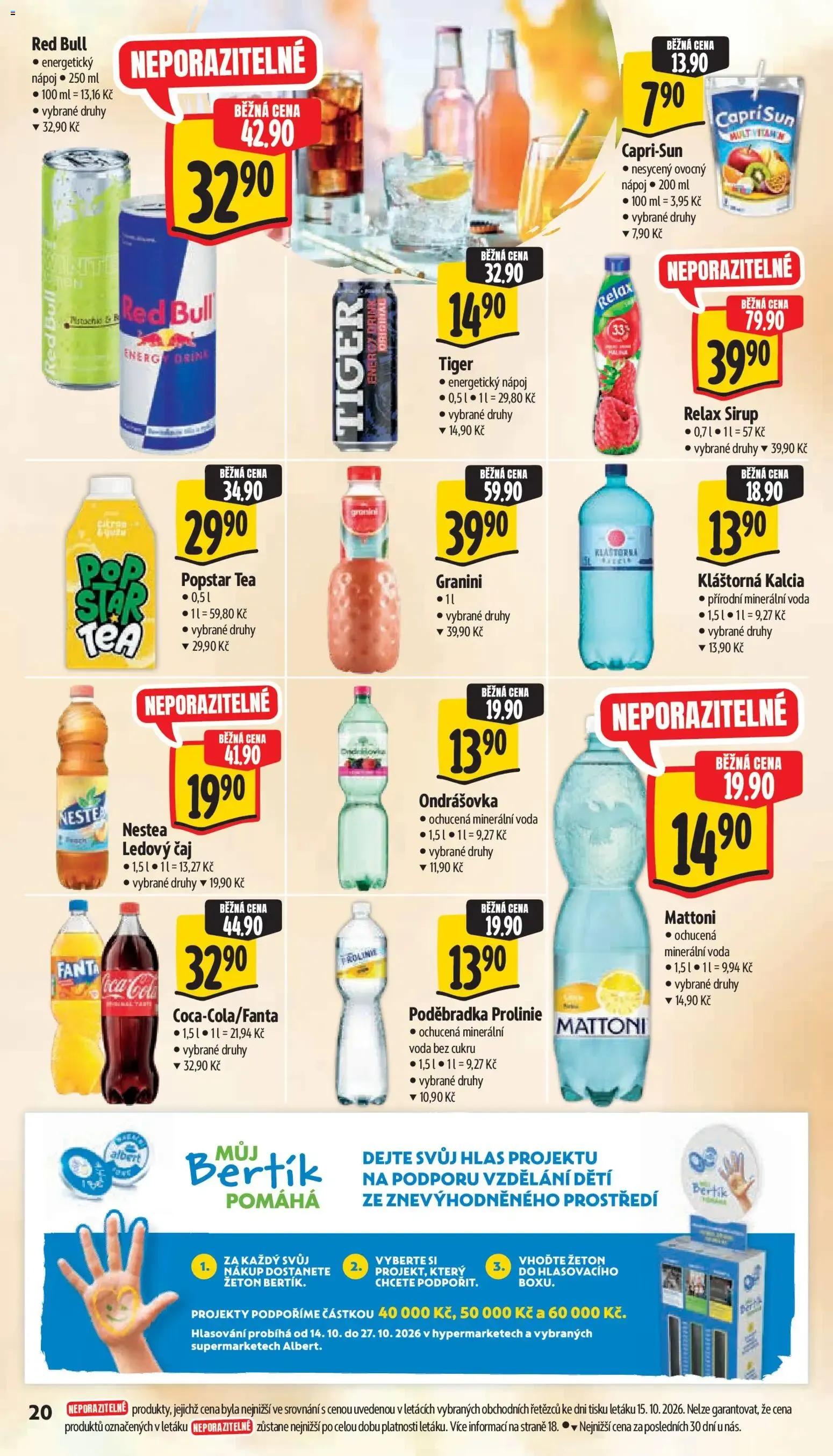 Albert leták - Supermarket Šumperk od 21.10.2026 - Akční leták - 21. října 27. října 2026 - Page 32