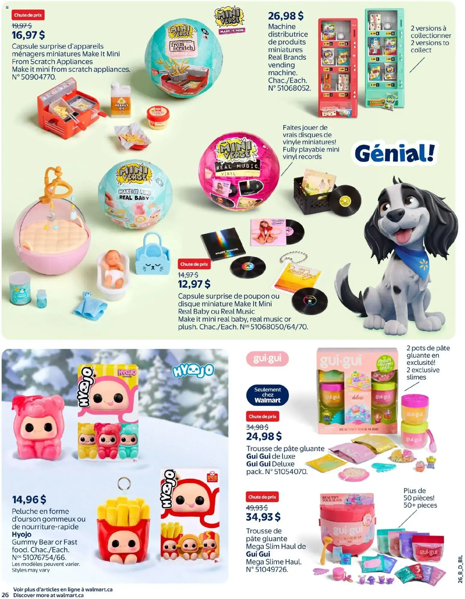 Walmart circulaire - Livret des jouets from Oct 15, 2026 > weekly specials & deals from October 15 to December 23 2026 - flyer page 36