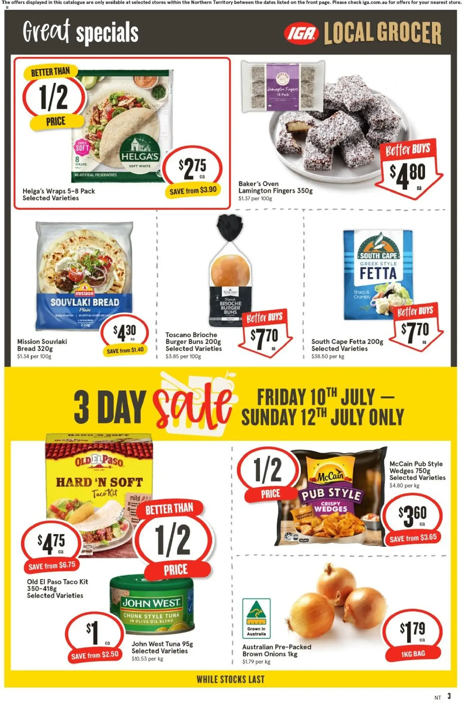 IGA Local Grocer - Big Family Big Prizes - Catalogue valid from 8 July to 14 July 2026 - page 4