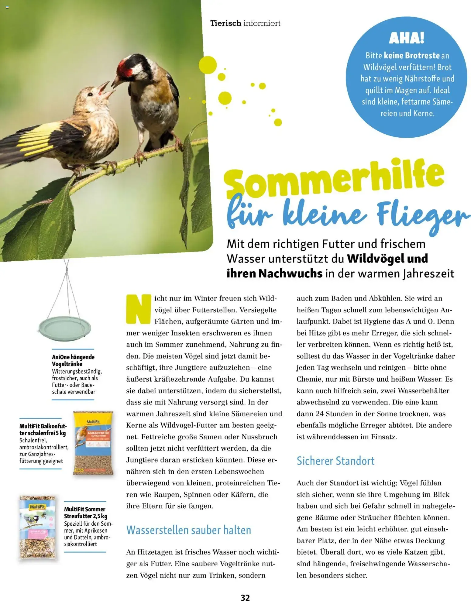 FRESSNAPF Friends - Europas größtes Haustier-Magazin von 1. Juli bis 31. August 2026 - Prospekt seite 32