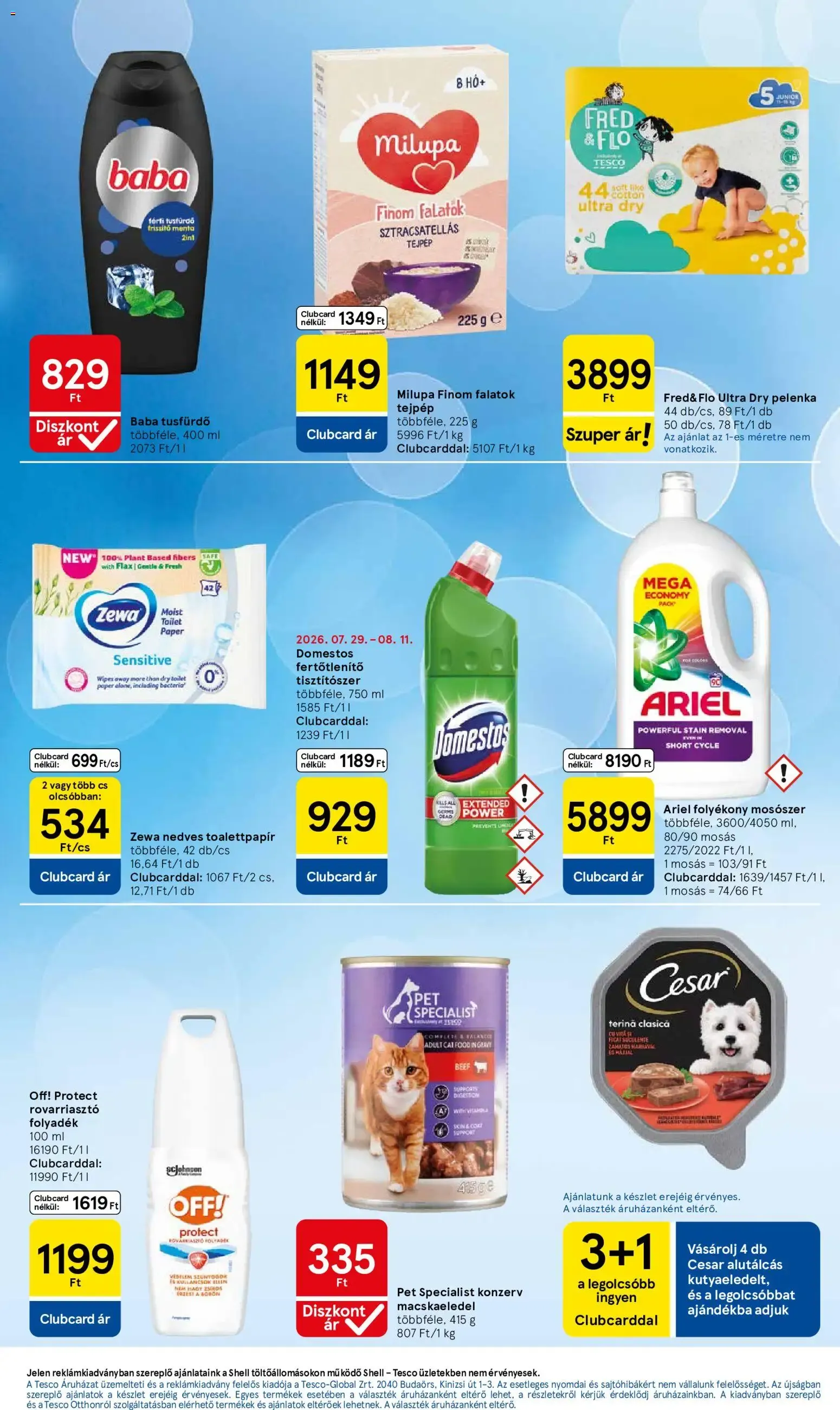 Katalógus Tesco Szupermarket akciós újság - 2026.08.06.-tól - online augusztus 6.-tól augusztus 12.-ig 2026. - Oldal 7