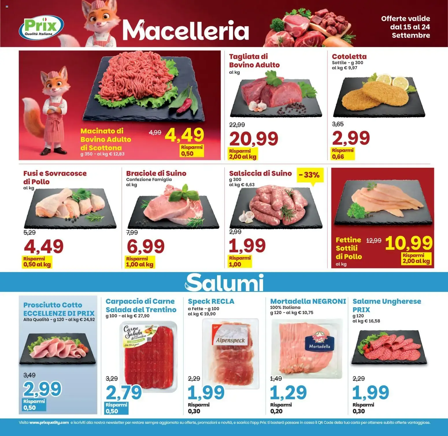 Nuovo Prix volantino dal 15/09/2026 > offerte anteprima 🛍️ da 15 settembre a 24 settembre di 2026 - Pagina del volantino 8