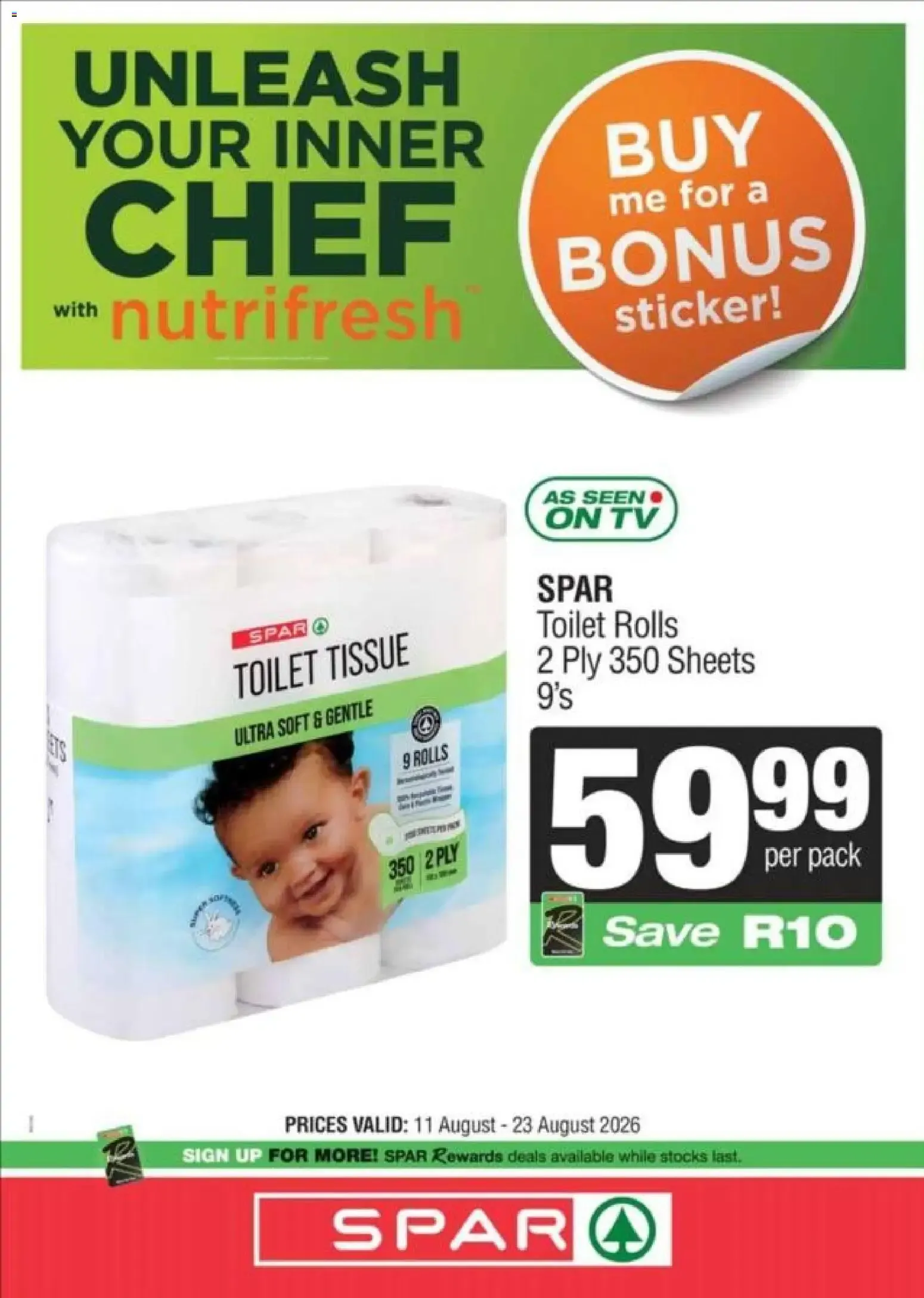 Spar Specials (11/08/2026 - 23/08/2026) Online from 11 August to 23 August 2026 - Catalogue Page 3