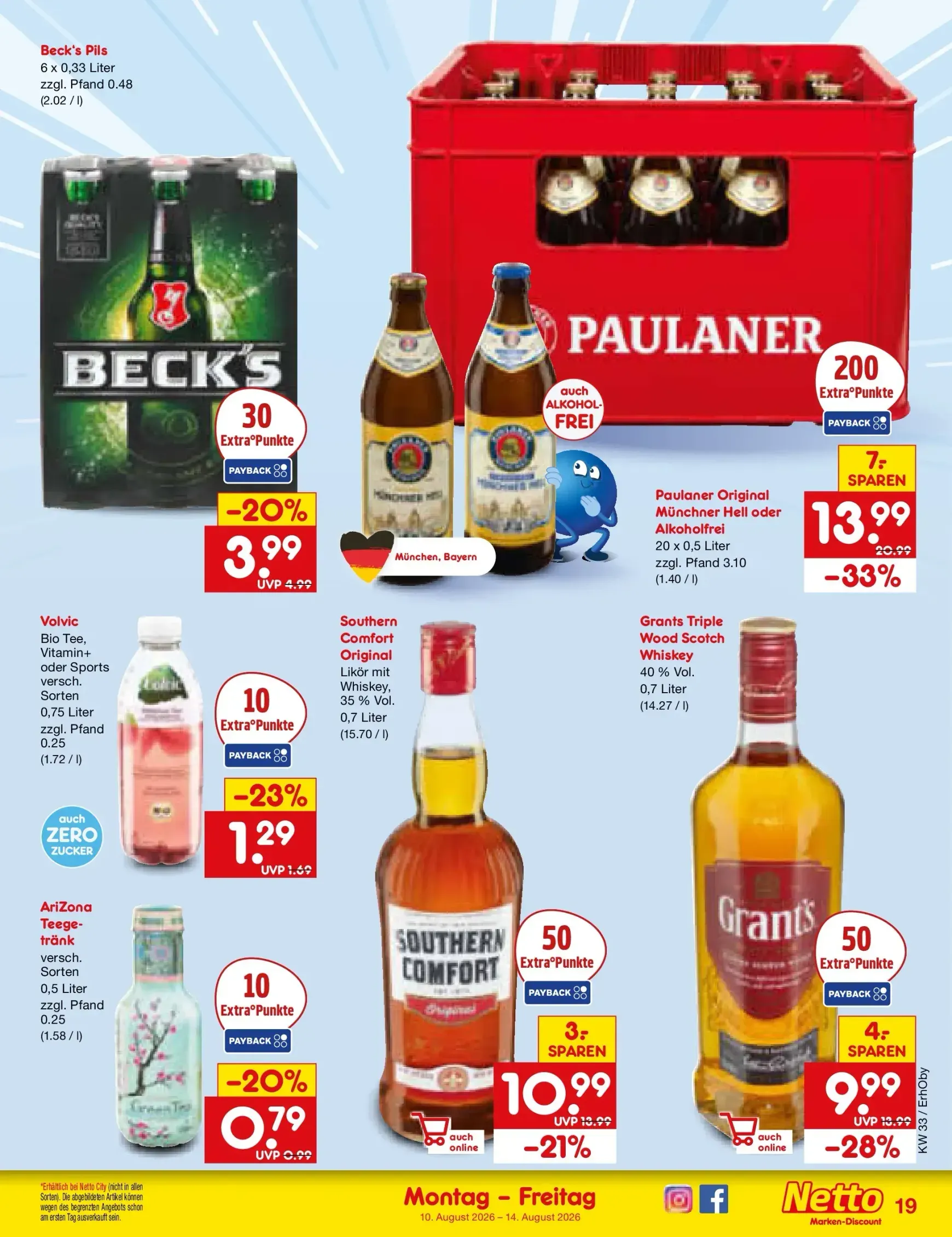 Netto Marken Discount Prospekt nächste Woche – von Montag 10.08.2026 bis Freitag 14.08.2026 von 10. August bis 14. August 2026 - Prospekt seite 26