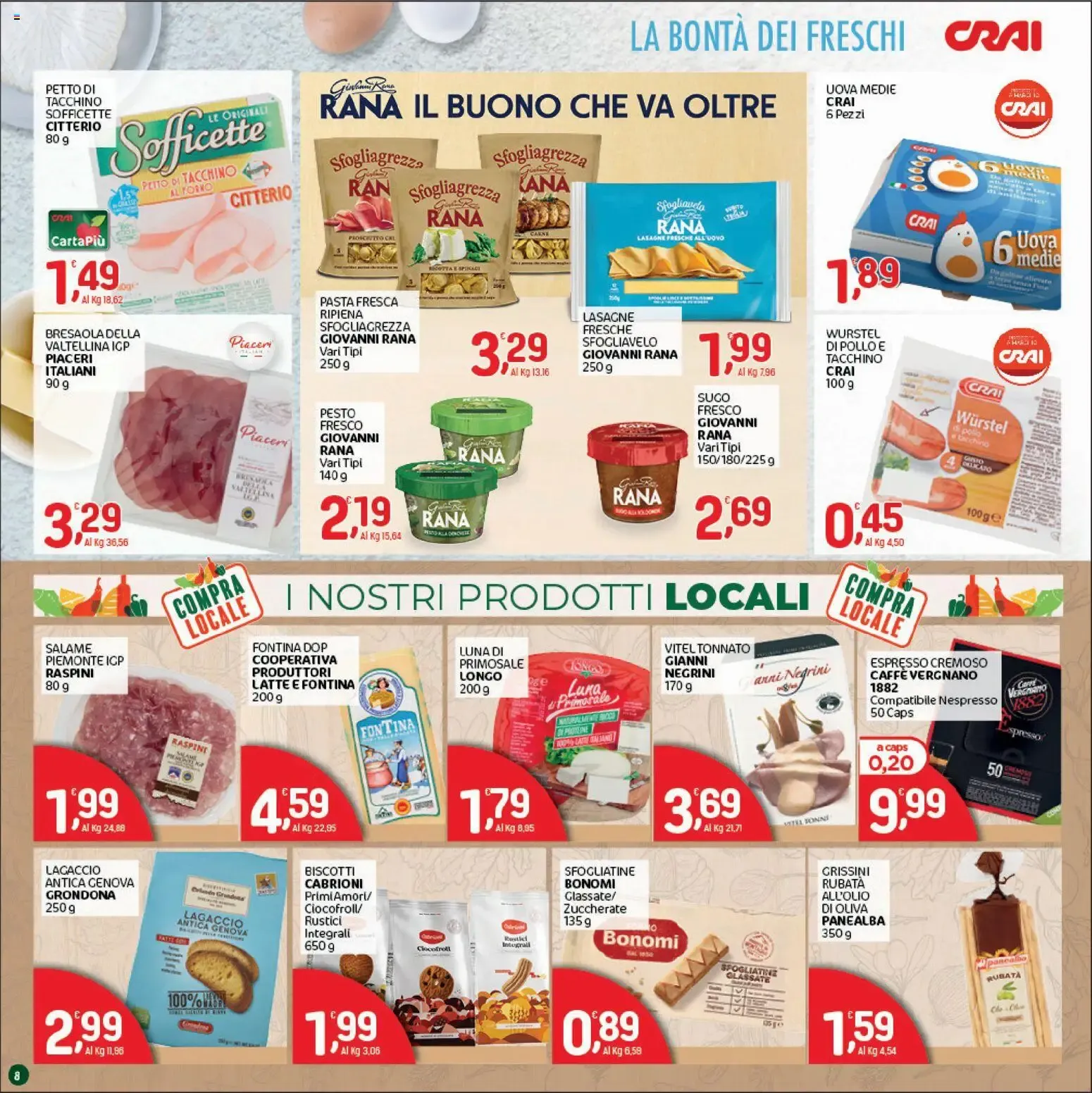 Nuovo CRAI volantino dal 20/08/2026 > offerte anteprima 🛍️ da 20 agosto a 2 settembre di 2026 - Pagina del volantino 8