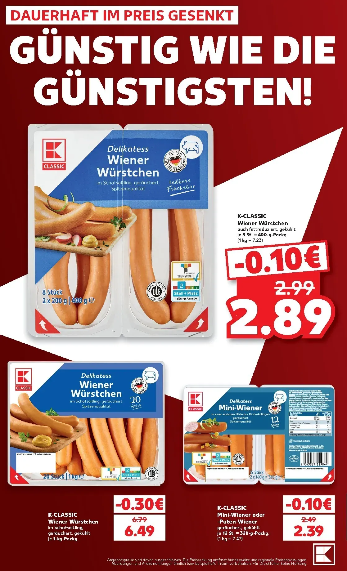 Kaufland - Discount-Billig Prospekt – von Donnerstag 01.10.2026 bis Samstag 31.10.2026 von 1. Oktober bis 31. Oktober 2026 - Prospekt seite 4