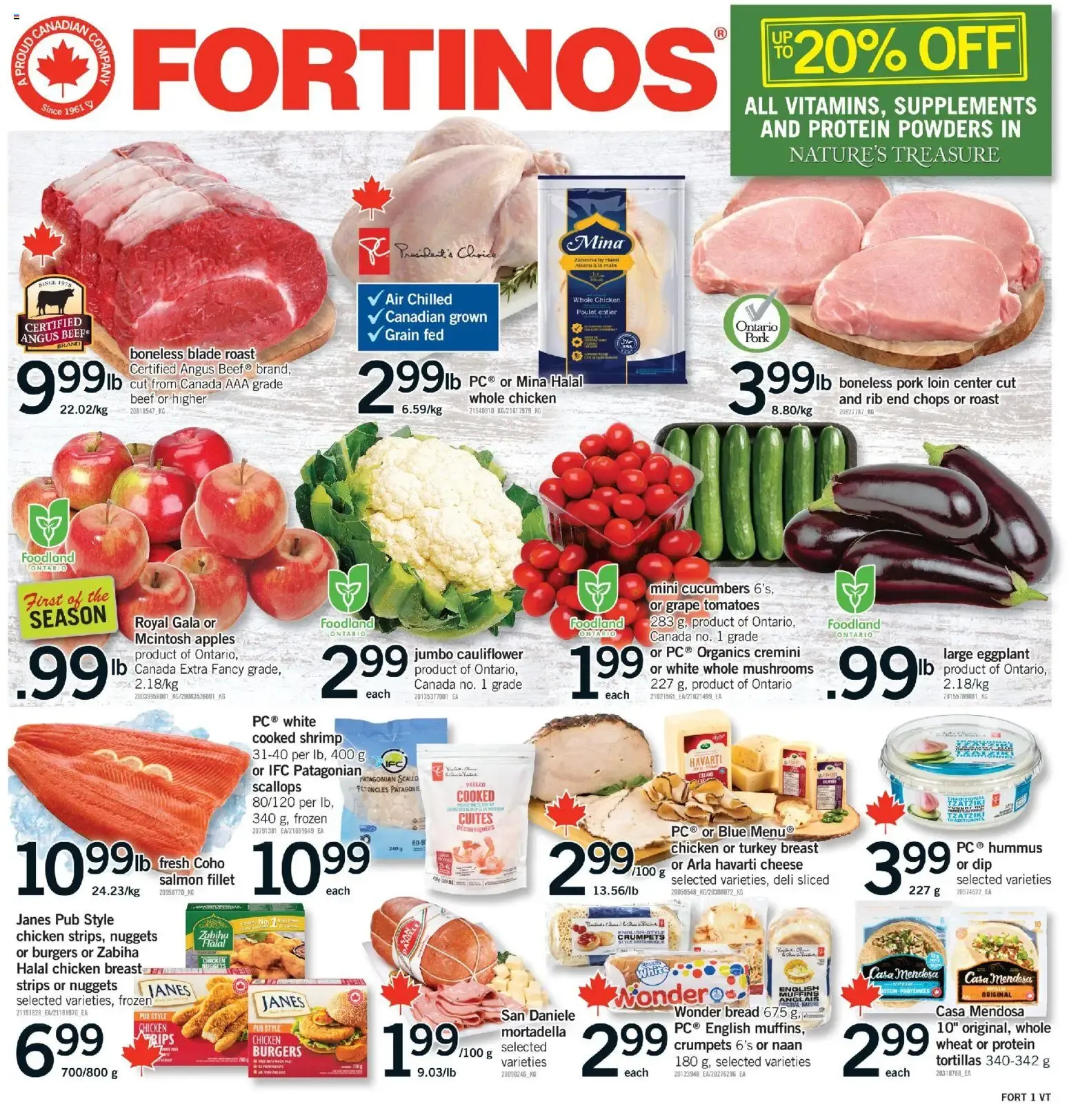 Fortinos weekly flyer / circulaire from Sep 10, 2026 > weekly specials & deals