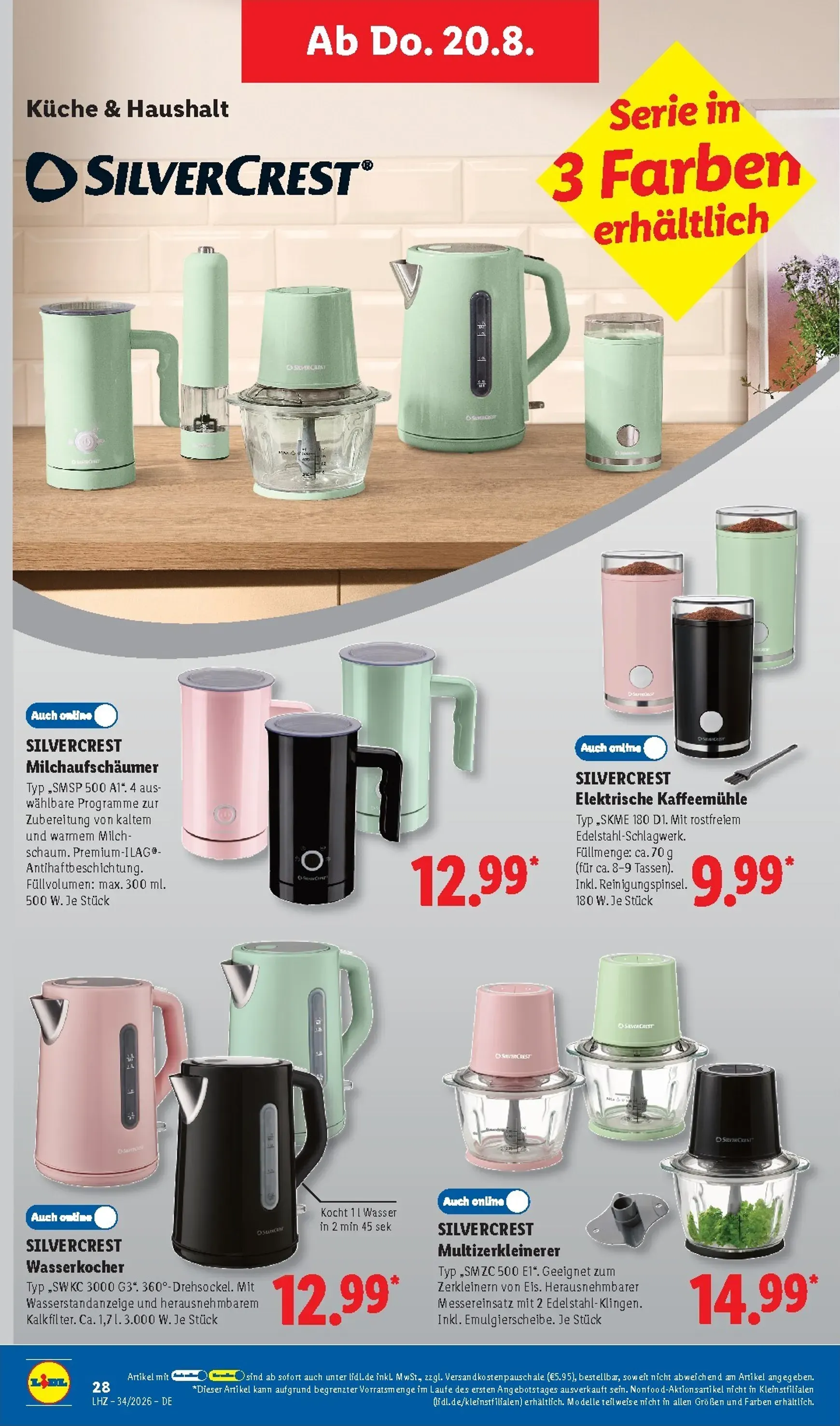 Lidl Angebot der Woche von 17. August bis 22. August 2026 - Prospekt seite 26