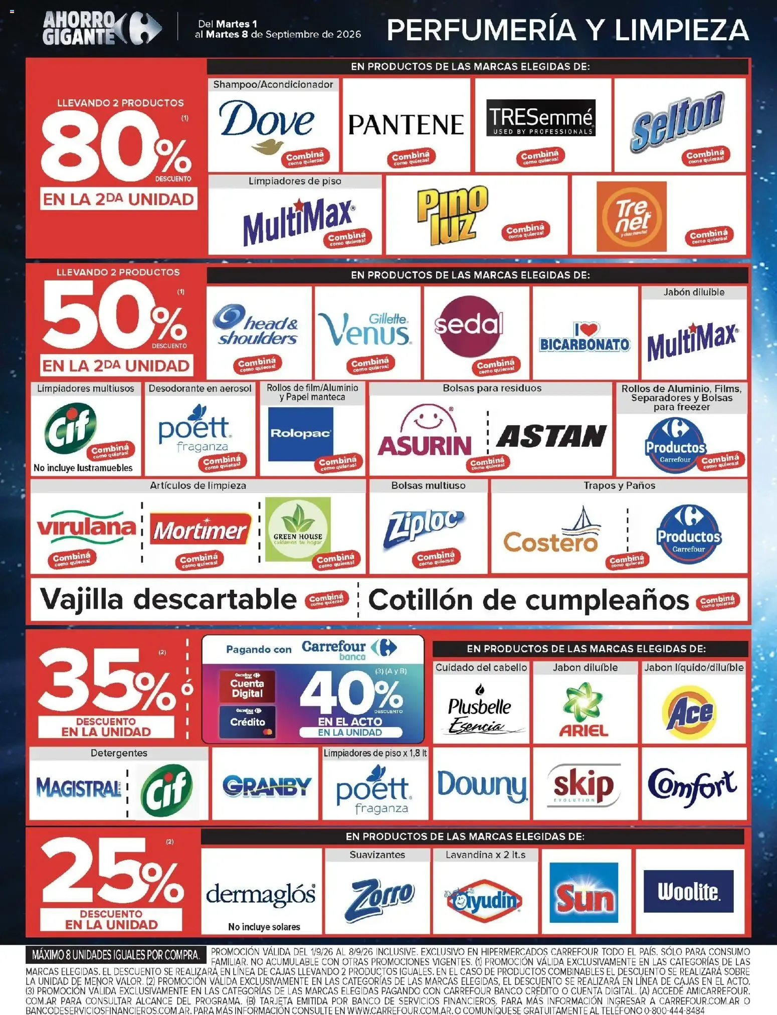 Ofertas de AHORRO GIGANTE 1 de septiembre al 8 de septiembre 2026 - Página 16 del catálogo
