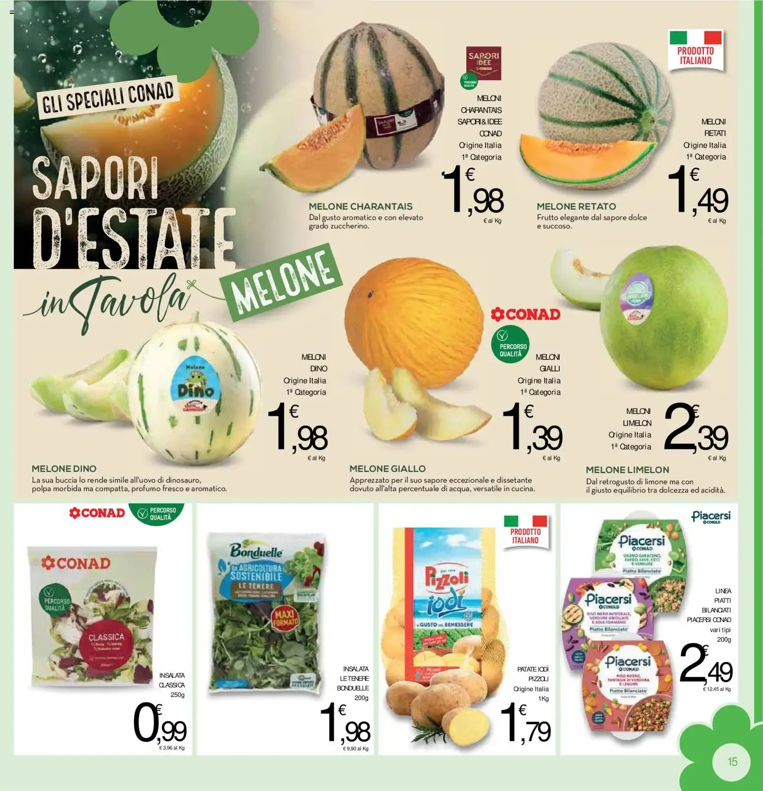 Volantino Conad dal 15/07/2026 > Anteprima da 15 luglio a 26 luglio di 2026 - Pagina del volantino 15