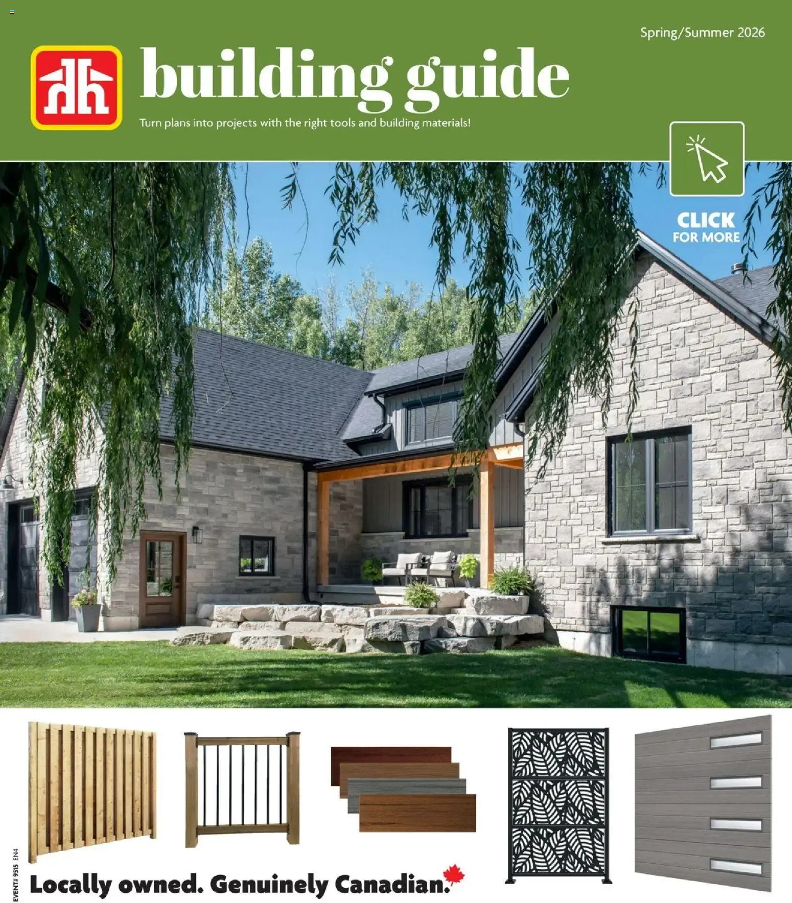 Home Hardware flyer - Building Guide from Apr 9, 2026 > weekly specials & deals from April 9 to July 31 2026 - flyer page 1