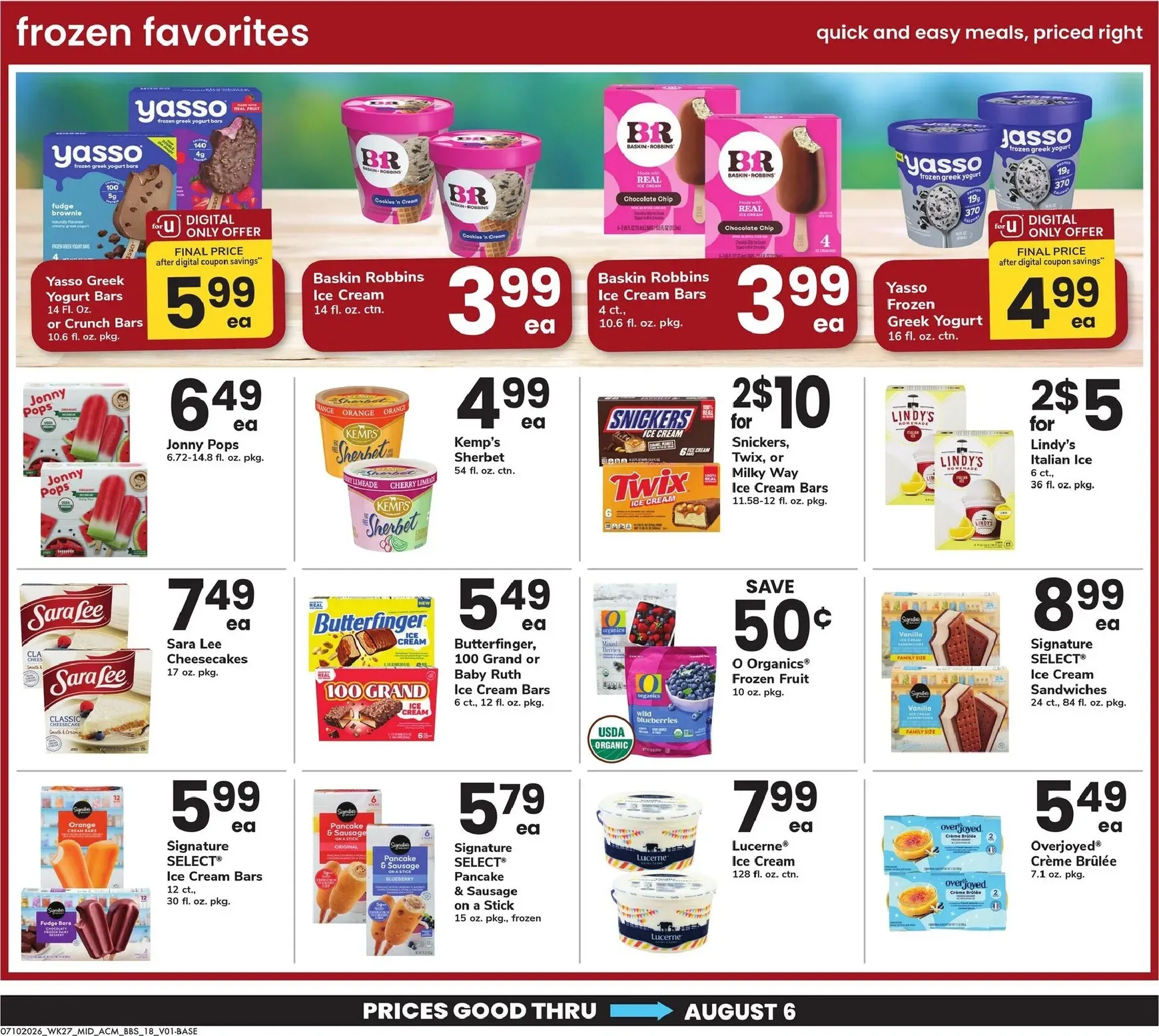 Weekly ad Current ACME - Big book of savings leaflet valid from Friday 07/10/2026 to Thursday 08/06/2026 from July 10 to August 6 2026 - Page 18
