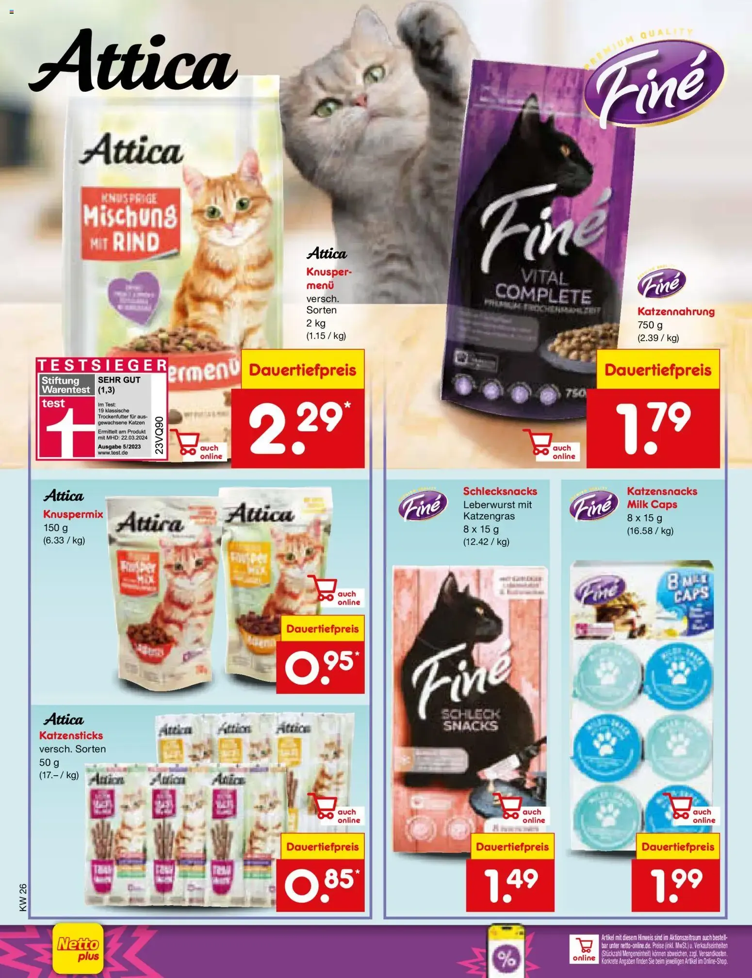 Netto Marken-Discount Prospekt (ab 22.06.2026) » Angebote von 22. Juni bis 27. Juni 2026 - Prospekt seite 36